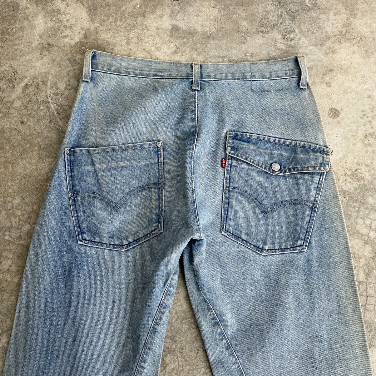 Levi's Vintage Levis Engineered Loose Faded Blue Twisted Leg Jeans Size US 32 / EU 48 - 9 Thumbnail