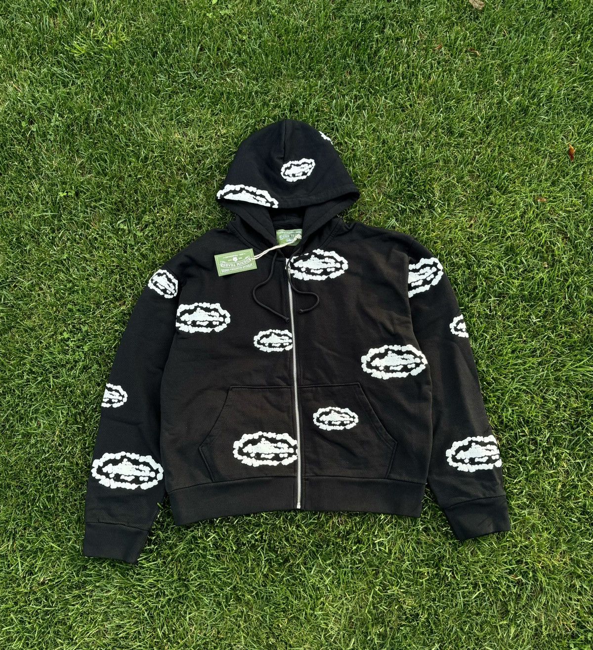 DENIM TEARS Corteiz x Denim Tears Sweatsuit Very Rare | Grailed