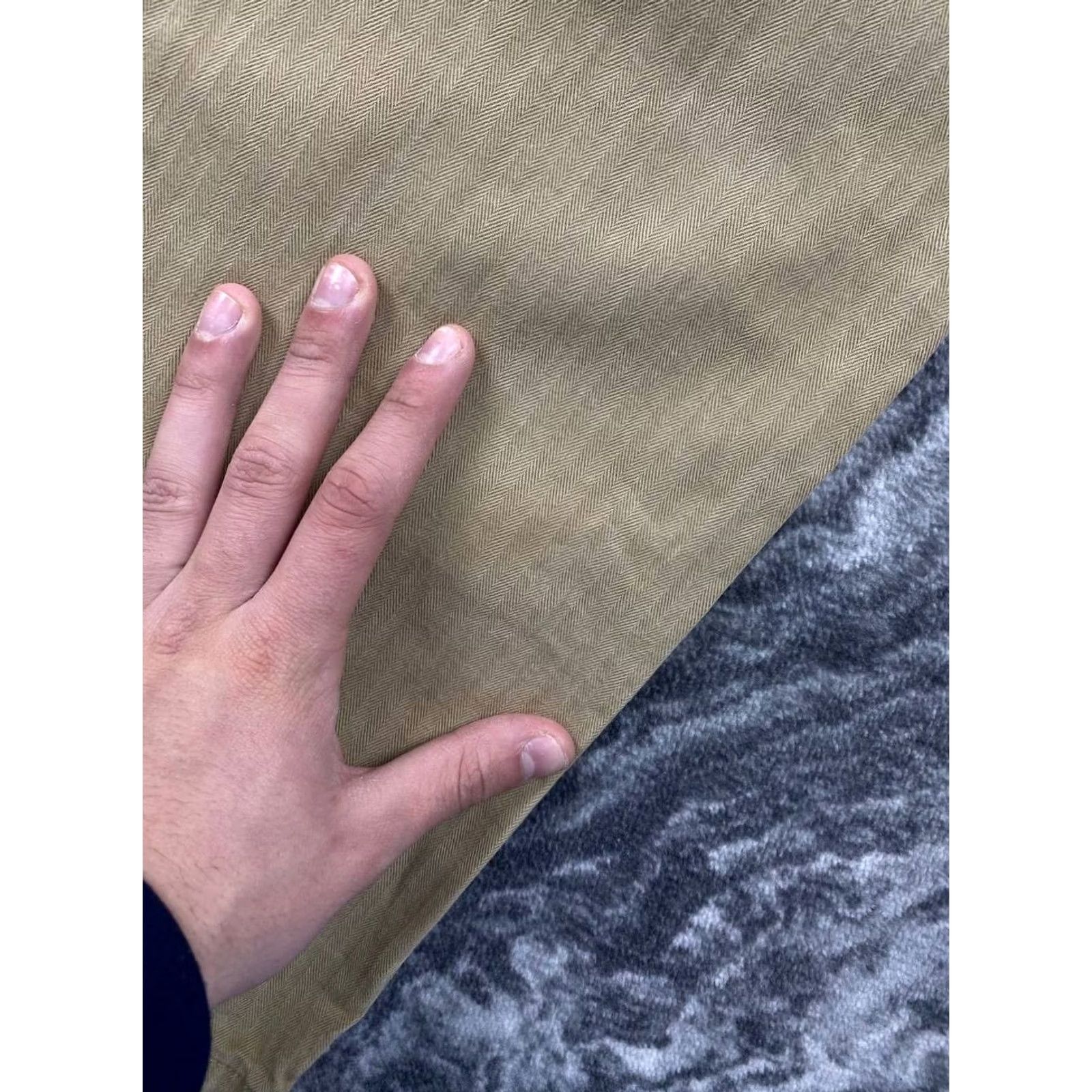 Twisted X VINTAGE Freenote Cloth Pants Men 36 Beige Cargo Straight Front Pocket Cotton Unit 36 Inseam 36 Spring Fall Mens Size US 36 / EU 52 - 3 Thumbnail