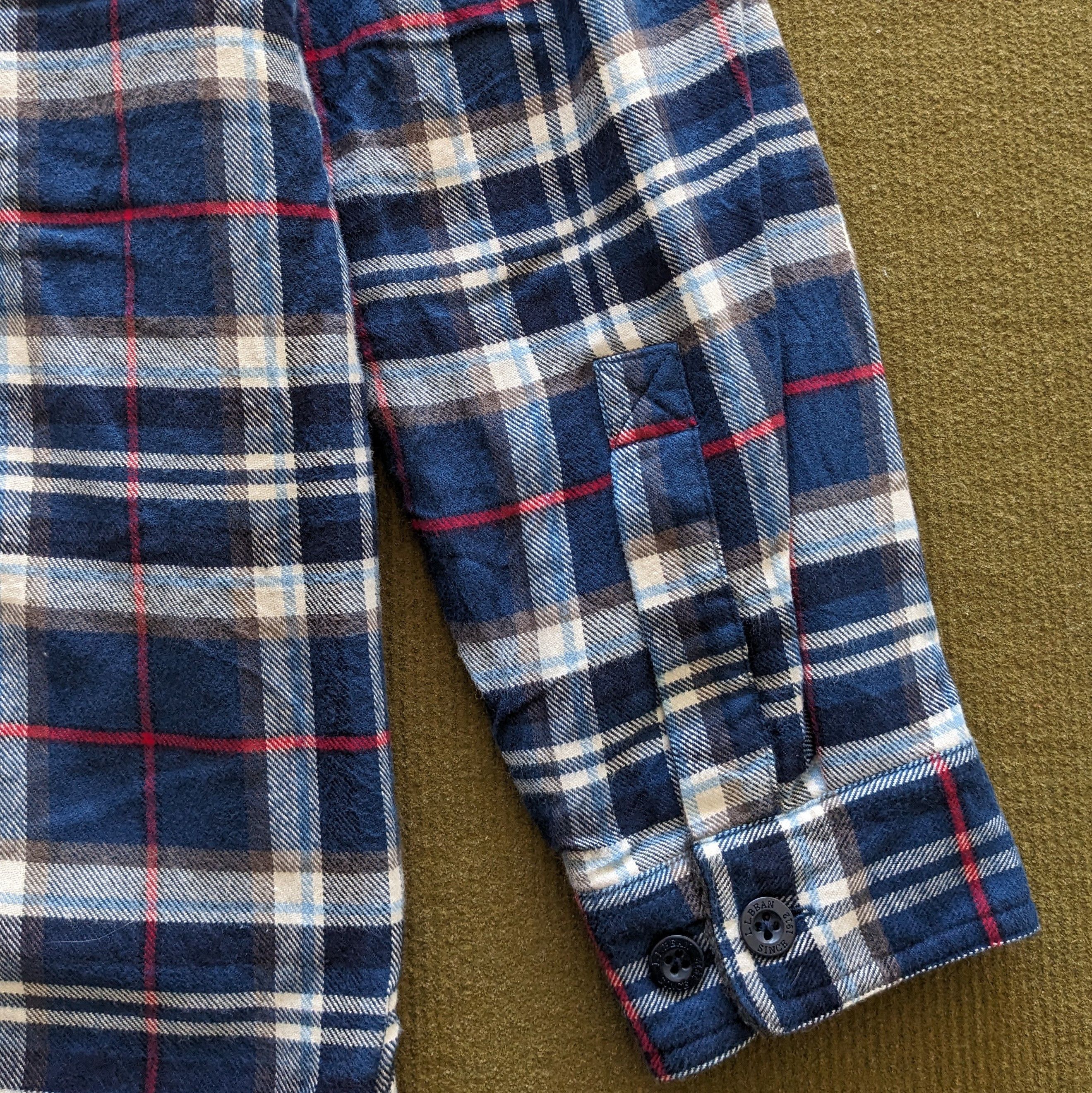 L.L. Bean Vintage L.L BEAN Workwear Button Up Shirts Size US L / EU 52-54 / 3 - 5 Thumbnail