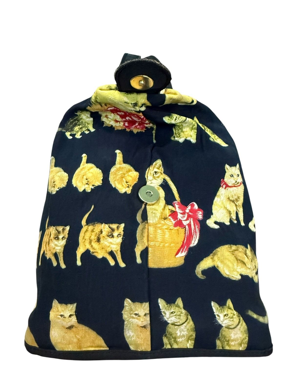 Versace Jeans Couture RARE VINTAGE VERSACE 90s REALIZZATO ALL ABOUT CATS HANDBAG Size ONE SIZE - 18 Thumbnail