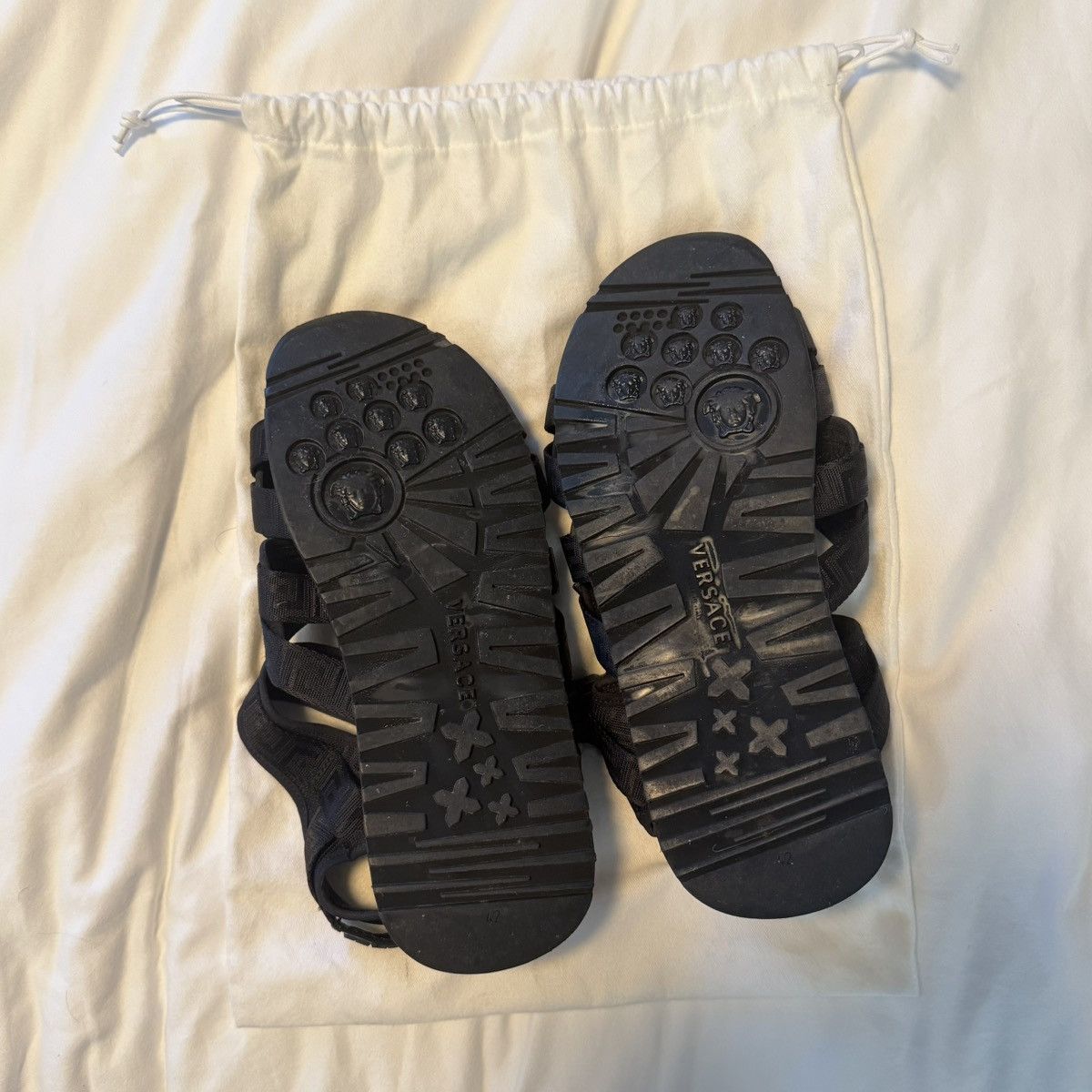 Versace Versace Greca Sandals Size US 9 / EU 42 - 4 Thumbnail