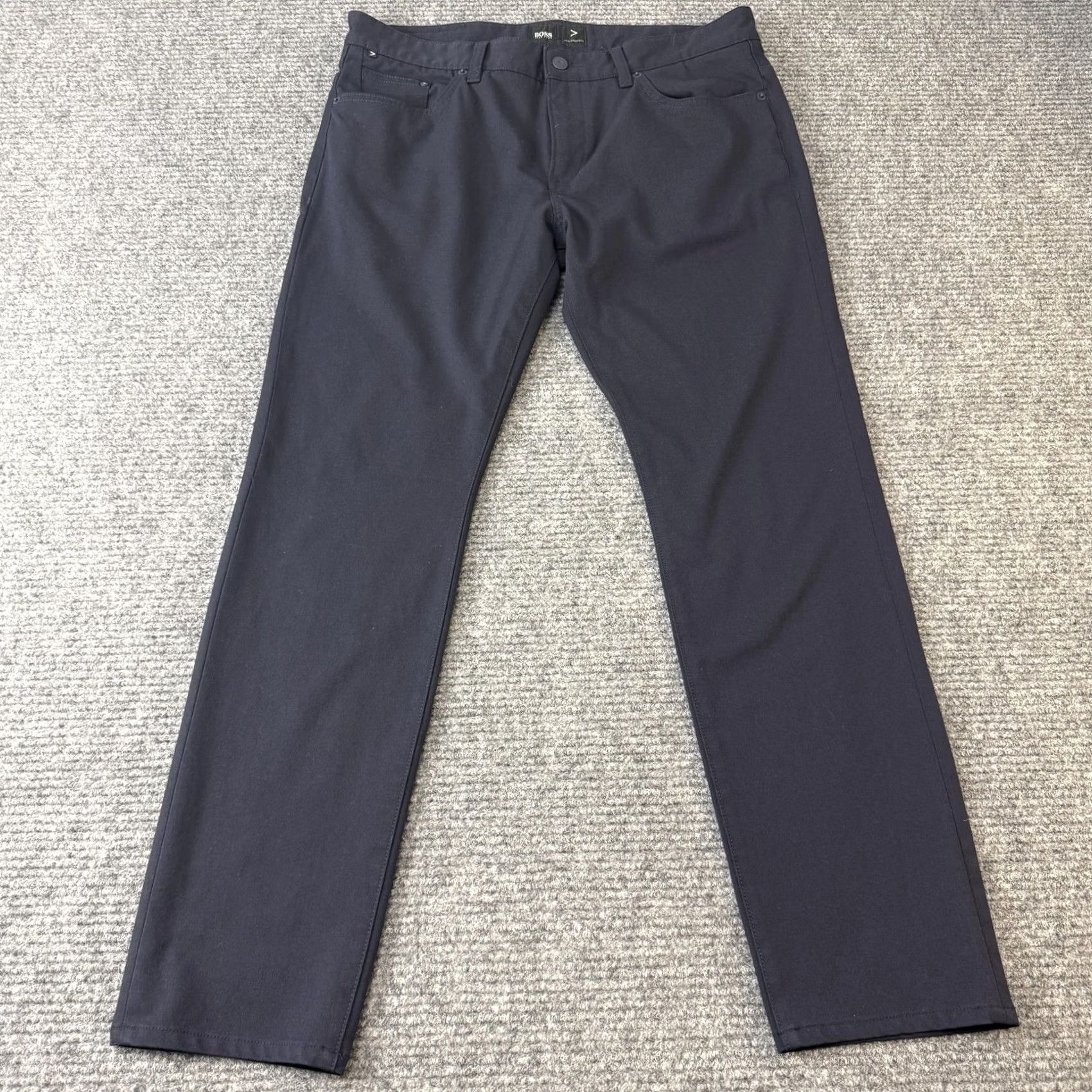 Hugo Boss Hugo Boss Mens Stretch Chino Pants - Blue - 34x32 Fit Size US 34 / EU 50 - 2 Thumbnail