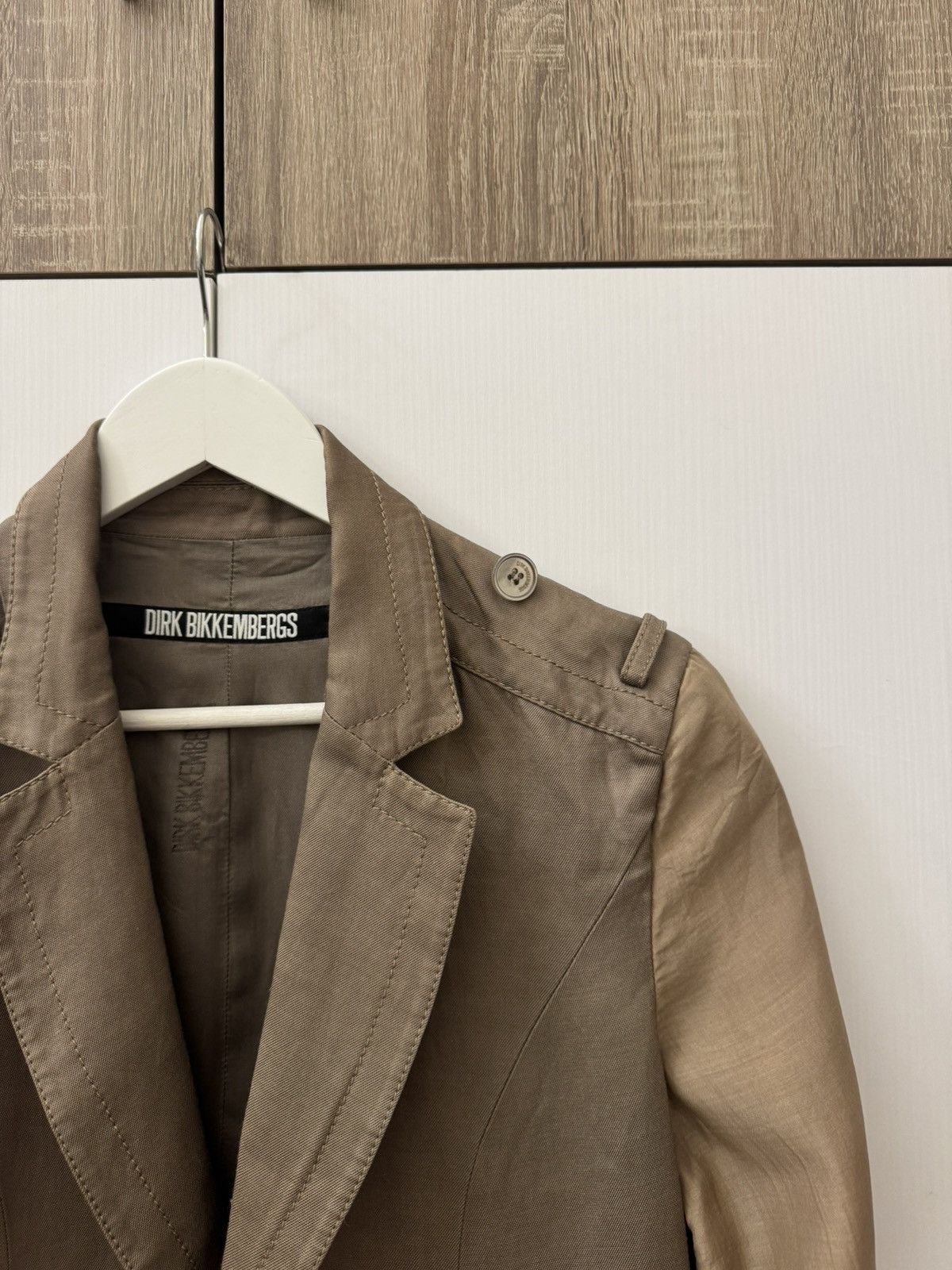 Dirk Bikkembergs Dirk Bikkembergs Ruffled Sleeve Blazer Archive Jacket Size M / US 6-8 / IT 42-44 - 4 Thumbnail