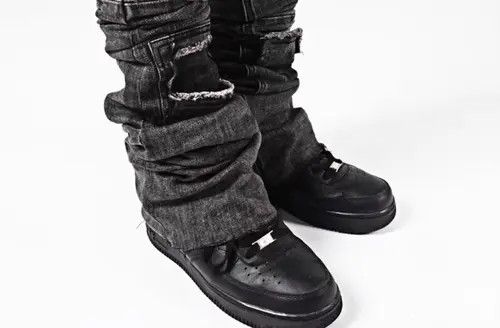 Other Vintage washed distressed rock and roll flared jeans Size US 32 / EU 48 - 5 Thumbnail