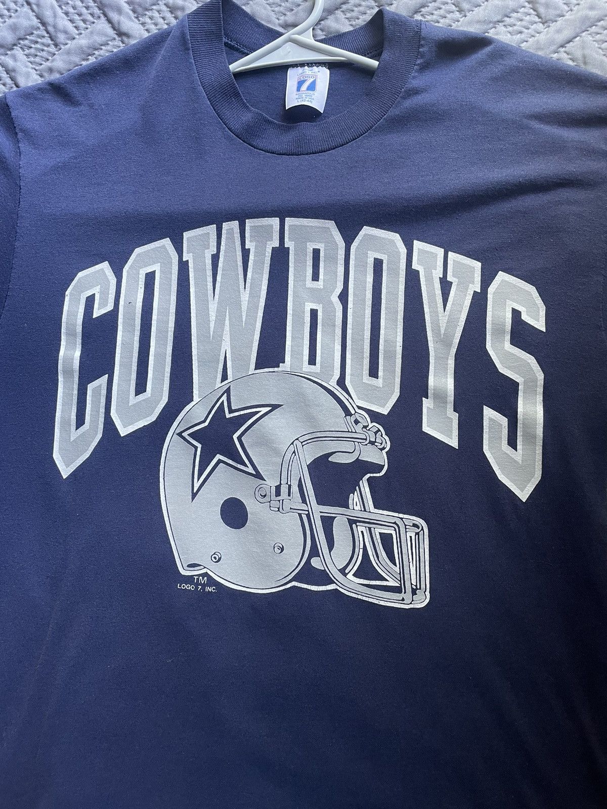 Vintage Dallas Cowboys Shirt Single Stitch Size US L / EU 52-54 / 3 - 2 Thumbnail