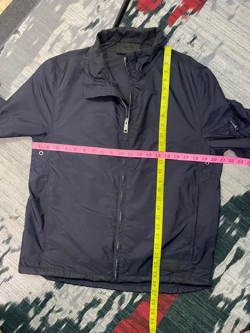 Prada Prada Nylon Funnel Neck Bomber Jacket Size US M / EU 48-50 / 2 - 22 Thumbnail
