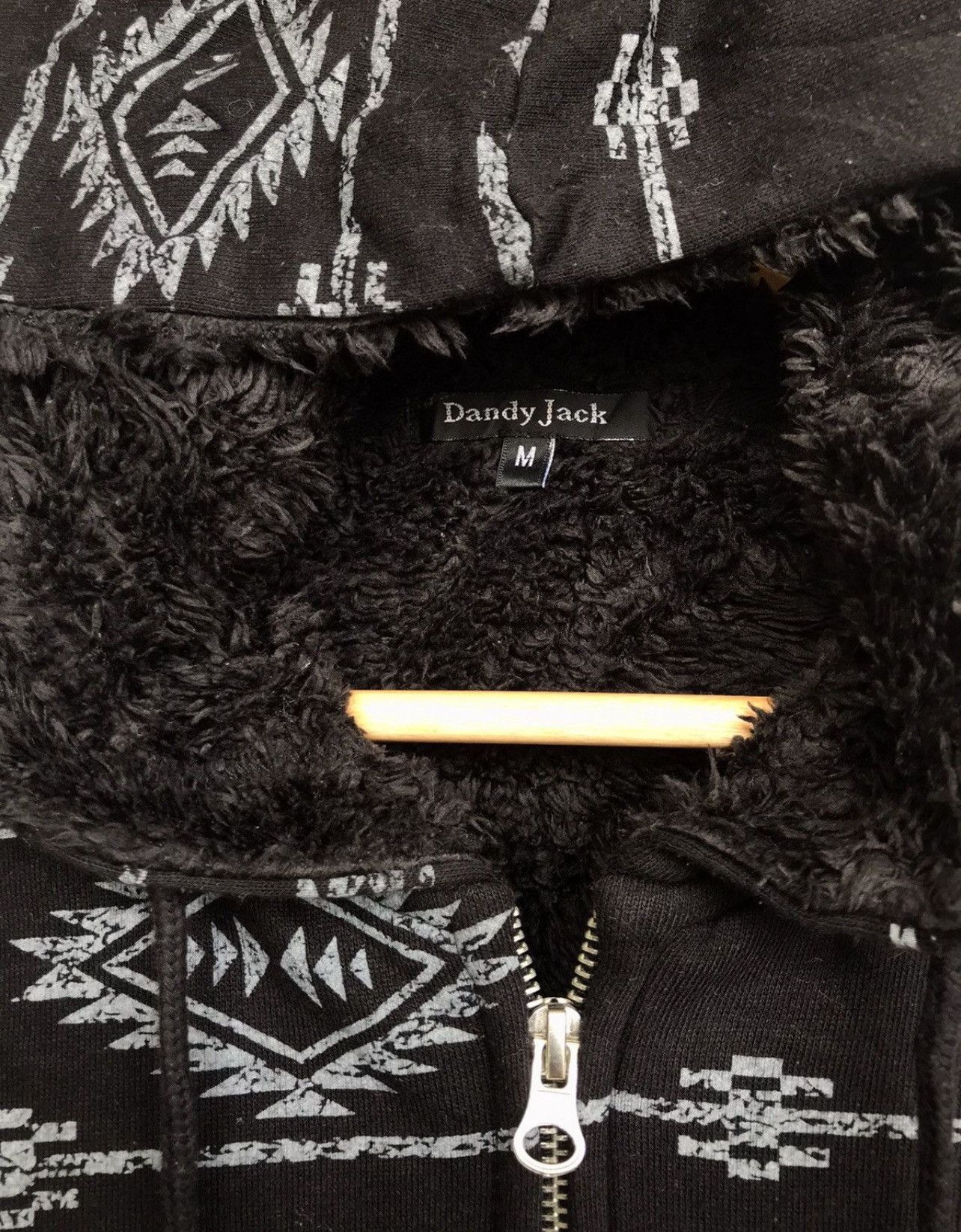 Japanese Brand Dandy Jack Japan Black Zip Up Fur Fleece Hoodie Size US S / EU 44-46 / 1 - 3 Thumbnail