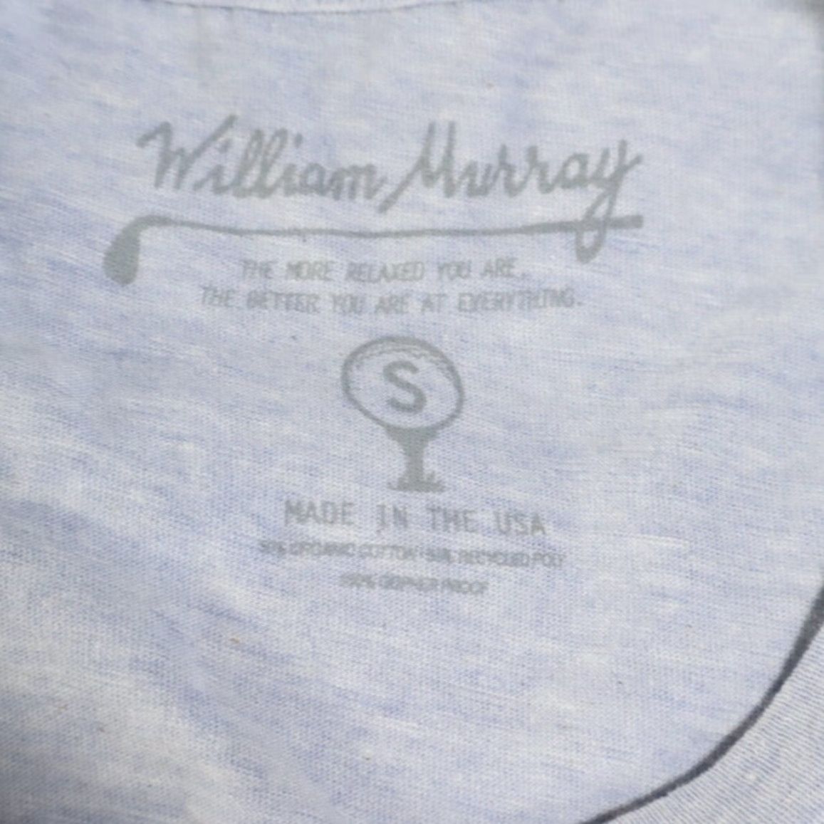 Logo 7 William Murray Logo Heather T-Shirt Blue Men's S Size US S / EU 44-46 / 1 - 5 Thumbnail