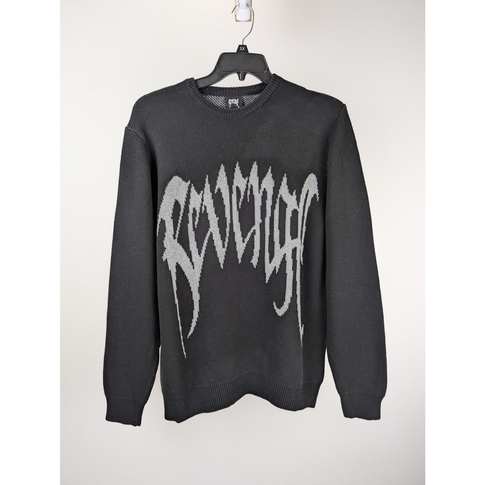 Revenge o1rshd1 Revenge Logo Sweatshirt Sweater in Black Size US M / EU 48-50 / 2 - 2 Thumbnail