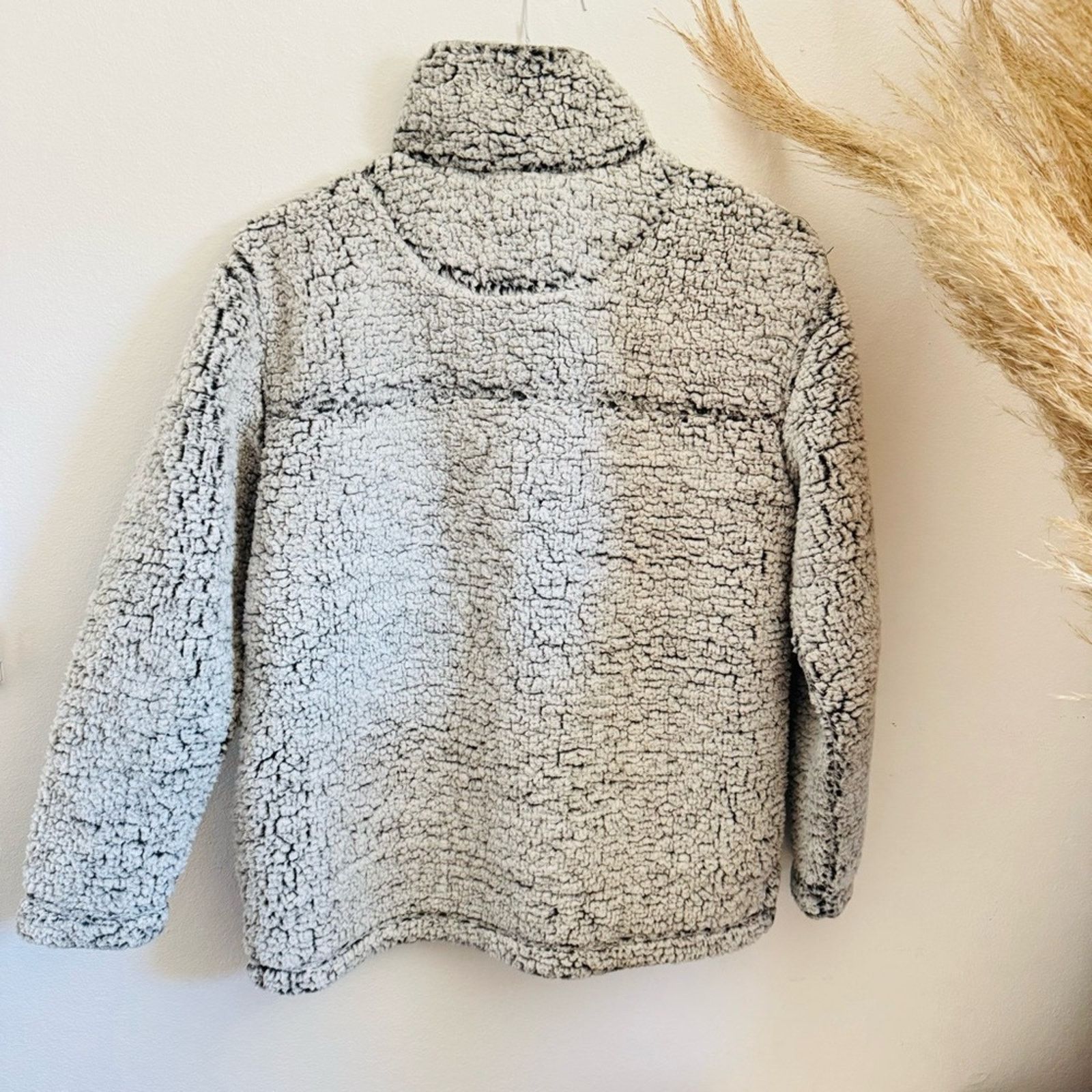 Satta SEATTLE Space Needle Grey Gray Sherpa Zip Sweater Sweatshirt Size S / US 4 / IT 40 - 5 Thumbnail