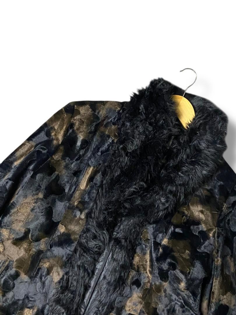 Japanese Brand Vintage PAECOBOO Faux Fur Jacket (137) Size US XXS / EU 40 - 7 Thumbnail
