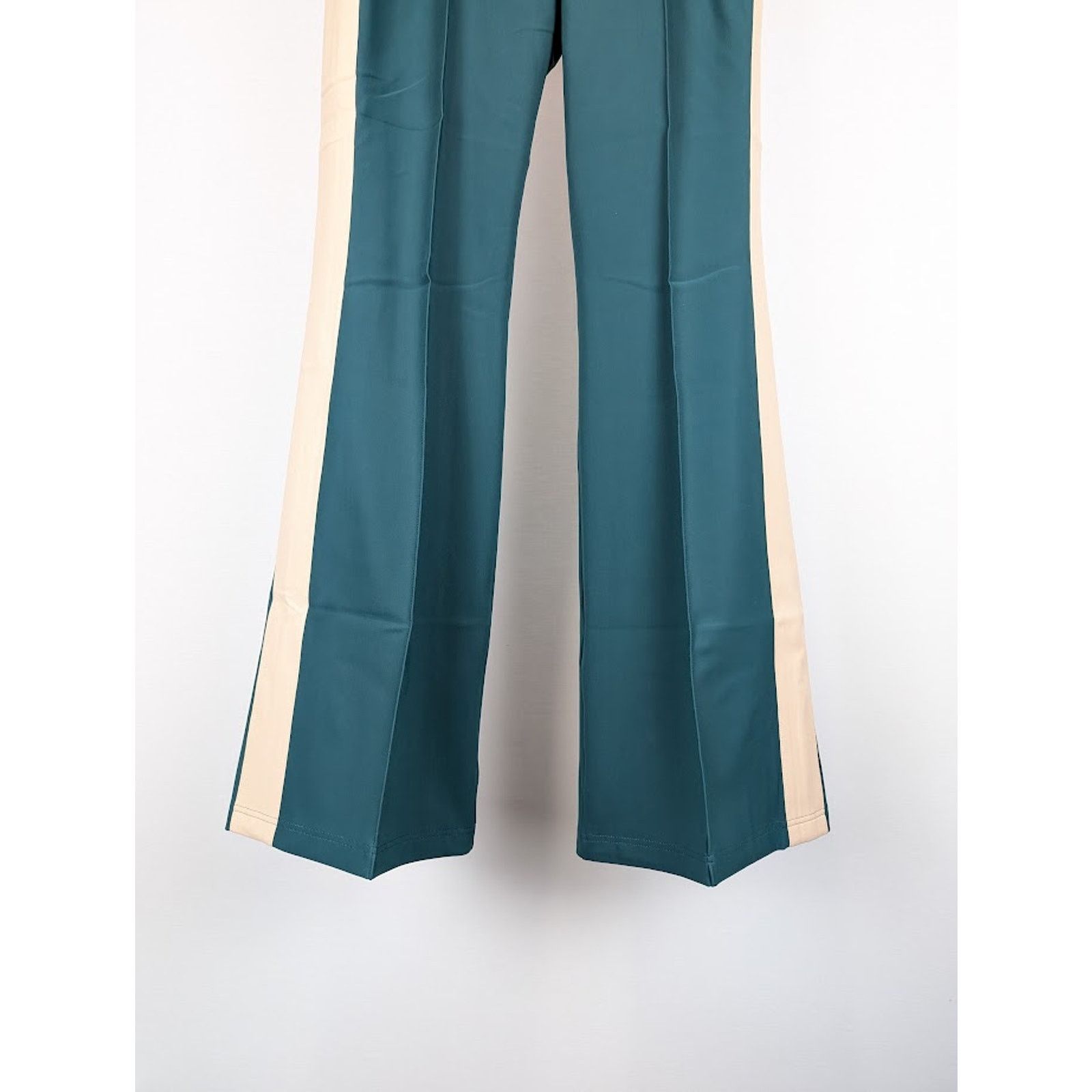 Palm Angels o1rshd1 Ultralight Flare Track Pant In Petrol Blue Size US 34 / EU 50 - 6 Thumbnail