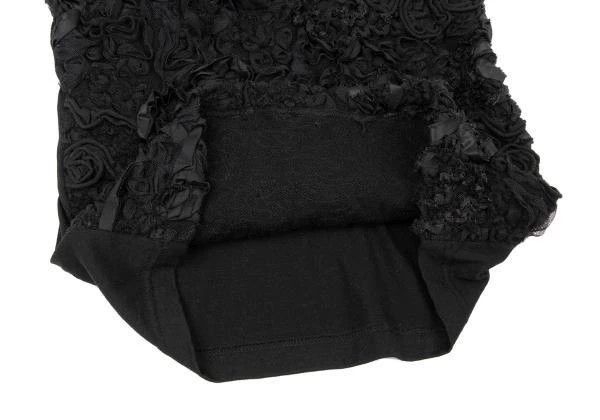 Comme des Garcons Comme Des Garcons Black Vintage 3-D Floral Vest Top Size S / US 4 / IT 40 - 5 Thumbnail