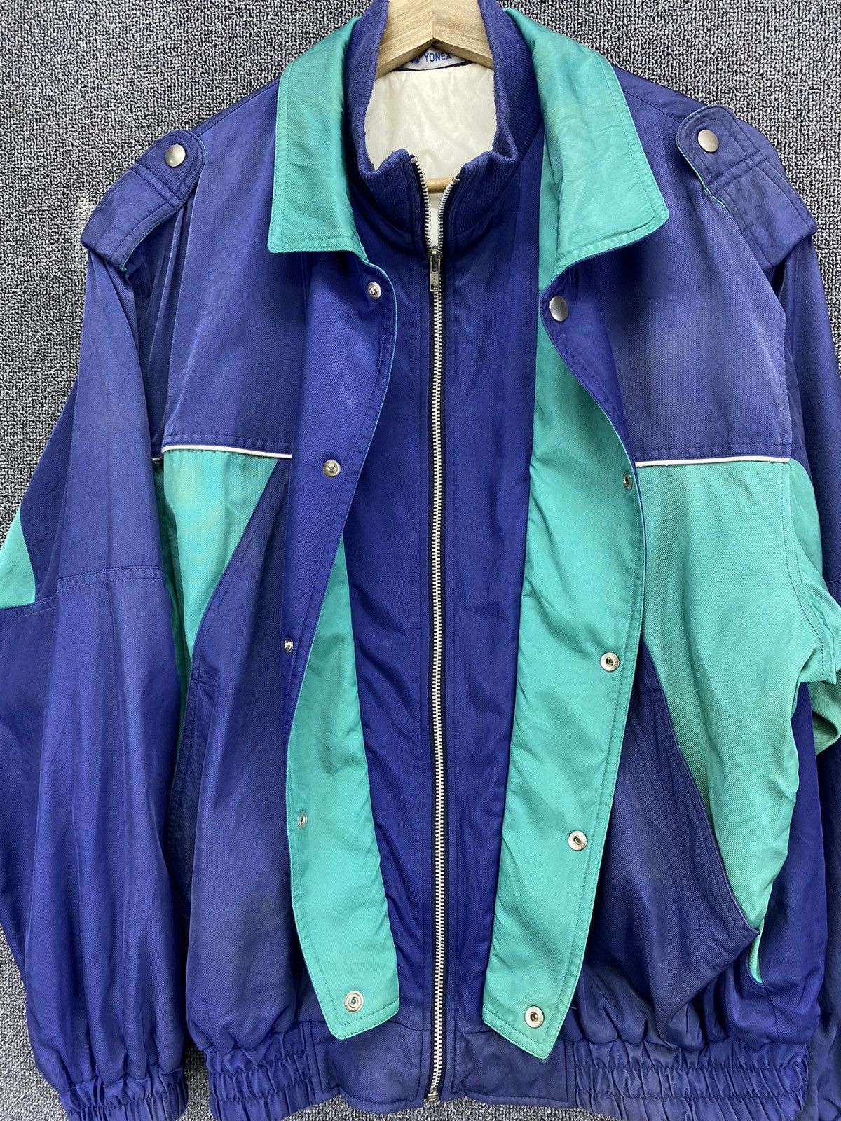 Vintage Vintage Yonex Zip Up Rare Sweater Jacket Size US L / EU 52-54 / 3 - 8 Thumbnail