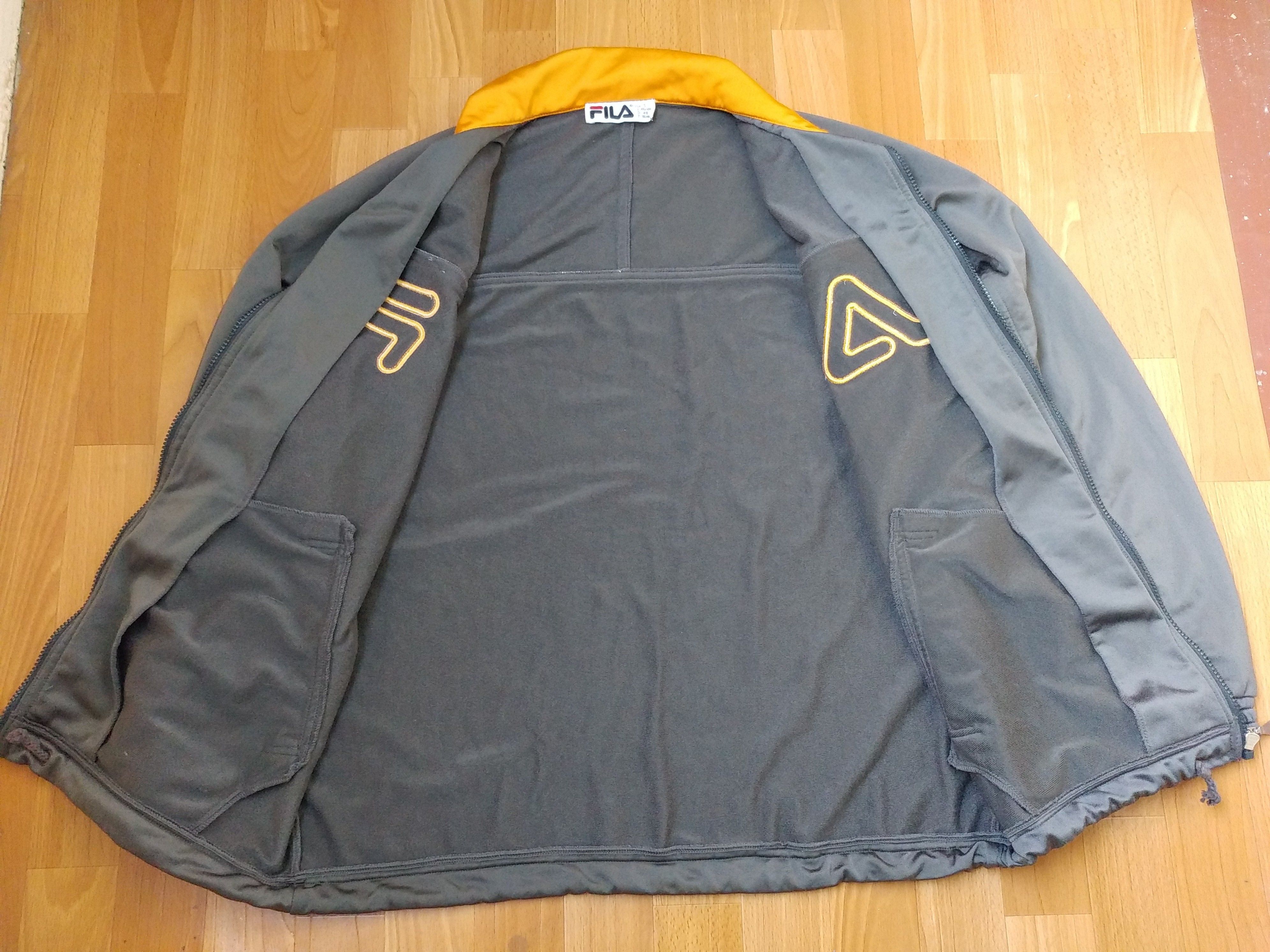 Fila × Vintage FILA jacket, gray, vintage track top, 90s hip hop, 1990s S Size US S / EU 44-46 / 1 - 13 Thumbnail