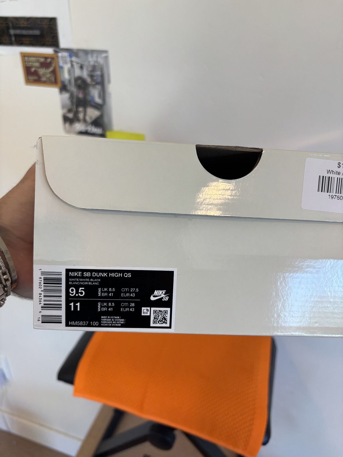Nike Nike SB Dunk High QS Antihero Size US 9.5 / EU 42-43 - 12 Thumbnail