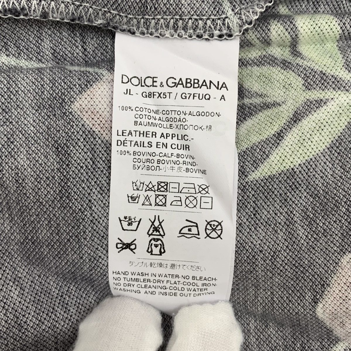 Dolce & Gabbana Dolce & Gabbana Short Sleeve Polo Shirt K26WX Size US S / EU 44-46 / 1 - 7 Thumbnail