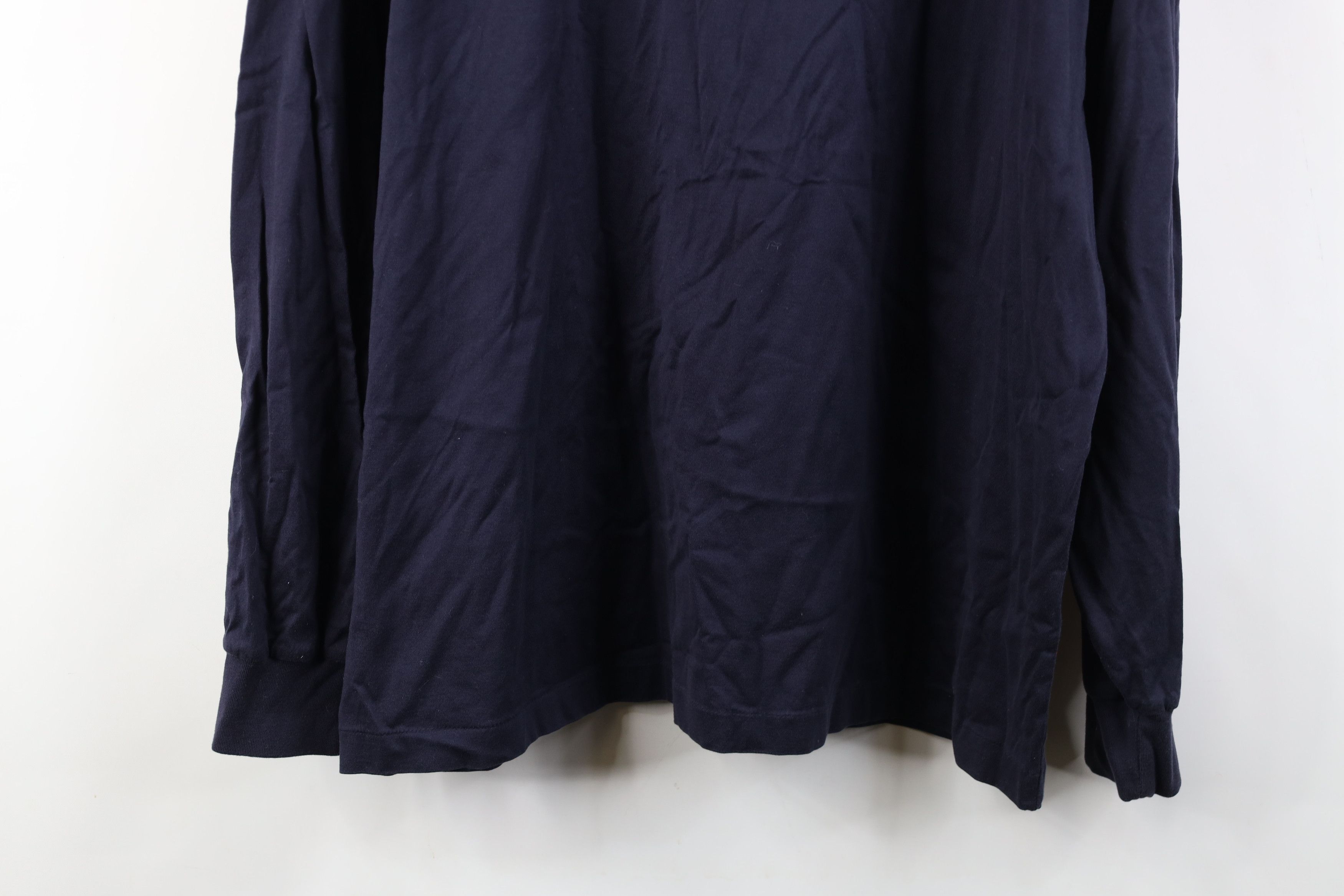 Lands' End Vintage 90s Lands End Cotton Long Sleeve Turtleneck T-Shirt Size US L / EU 52-54 / 3 - 12 Thumbnail