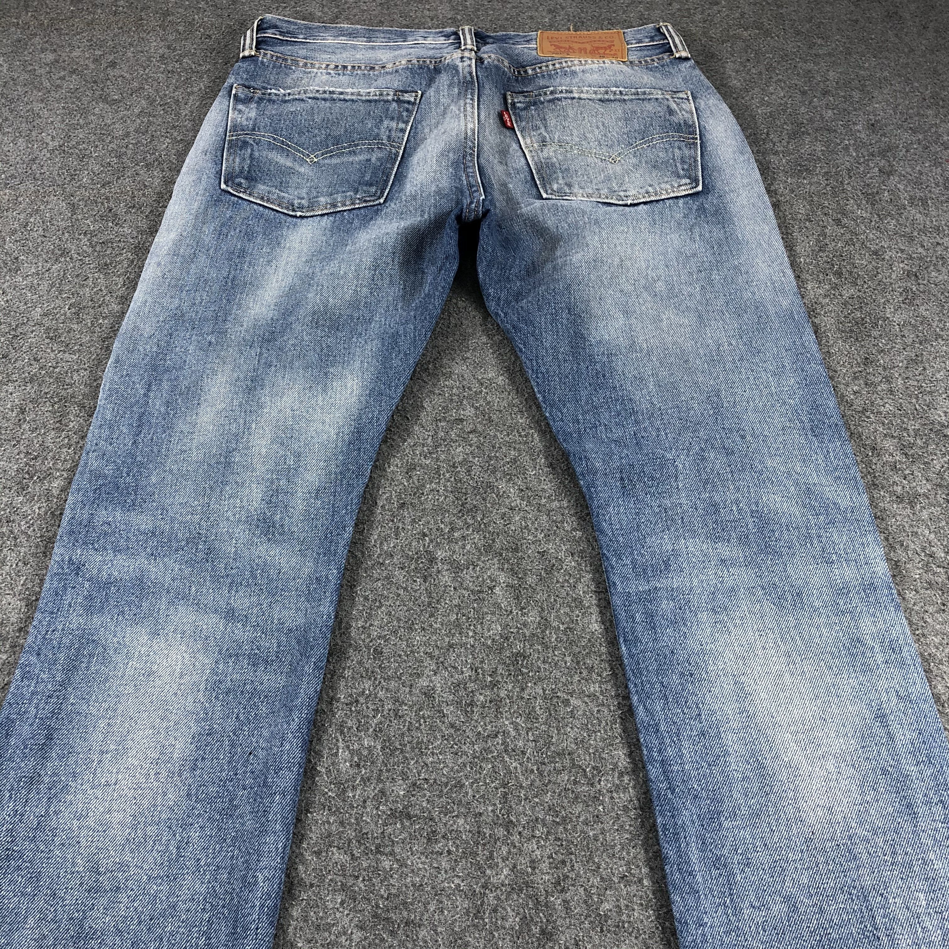 Levi's Distress Levis 501 Jeans-JM838 Size US 31 - 4 Thumbnail