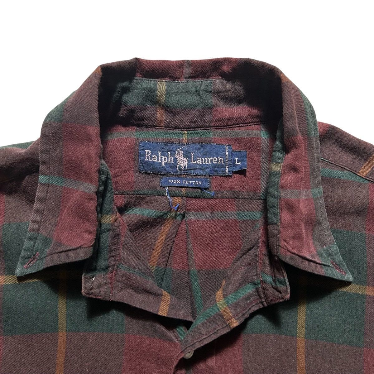 Polo Ralph Lauren Vintage Polo Ralph Lauren Button up Shirt Size US L / EU 52-54 / 3 - 3 Thumbnail
