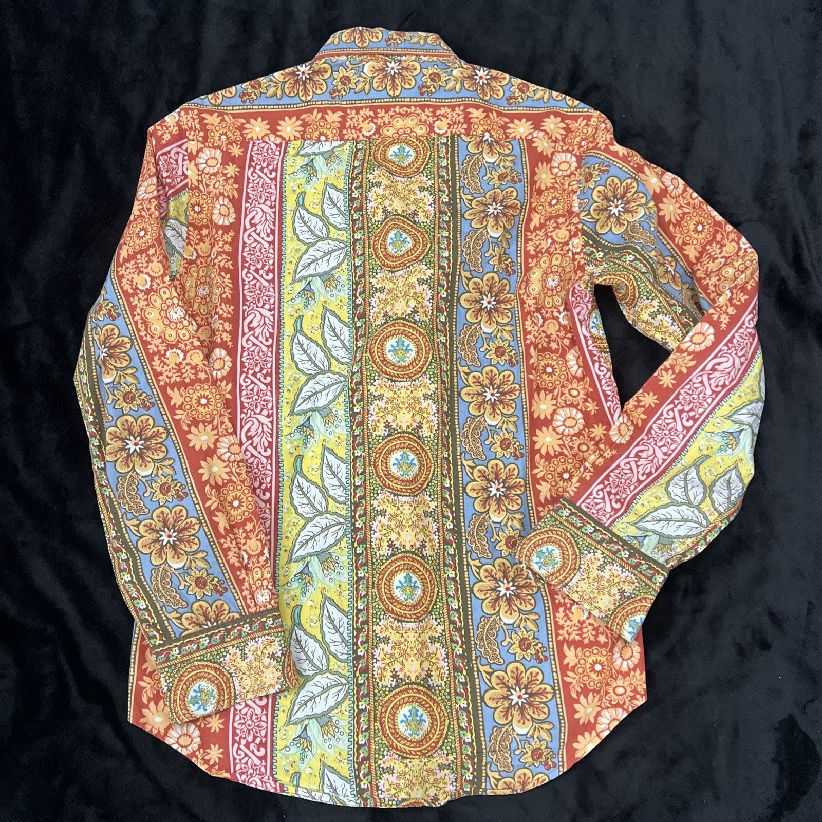 Lucky Brand Lucky Brand Shirt Women S Button Up Paisley Western Hippie Size S / US 4 / IT 40 - 6 Thumbnail