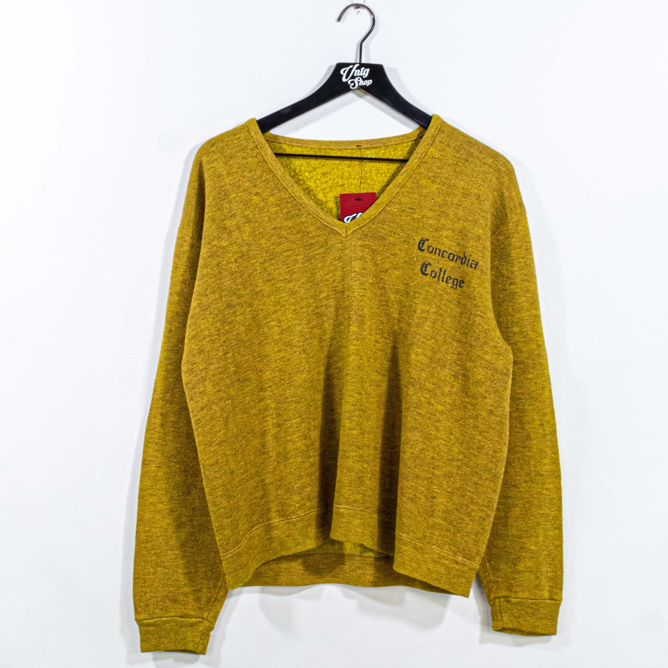Concordia College Knit Sweatshirt VTG University New York