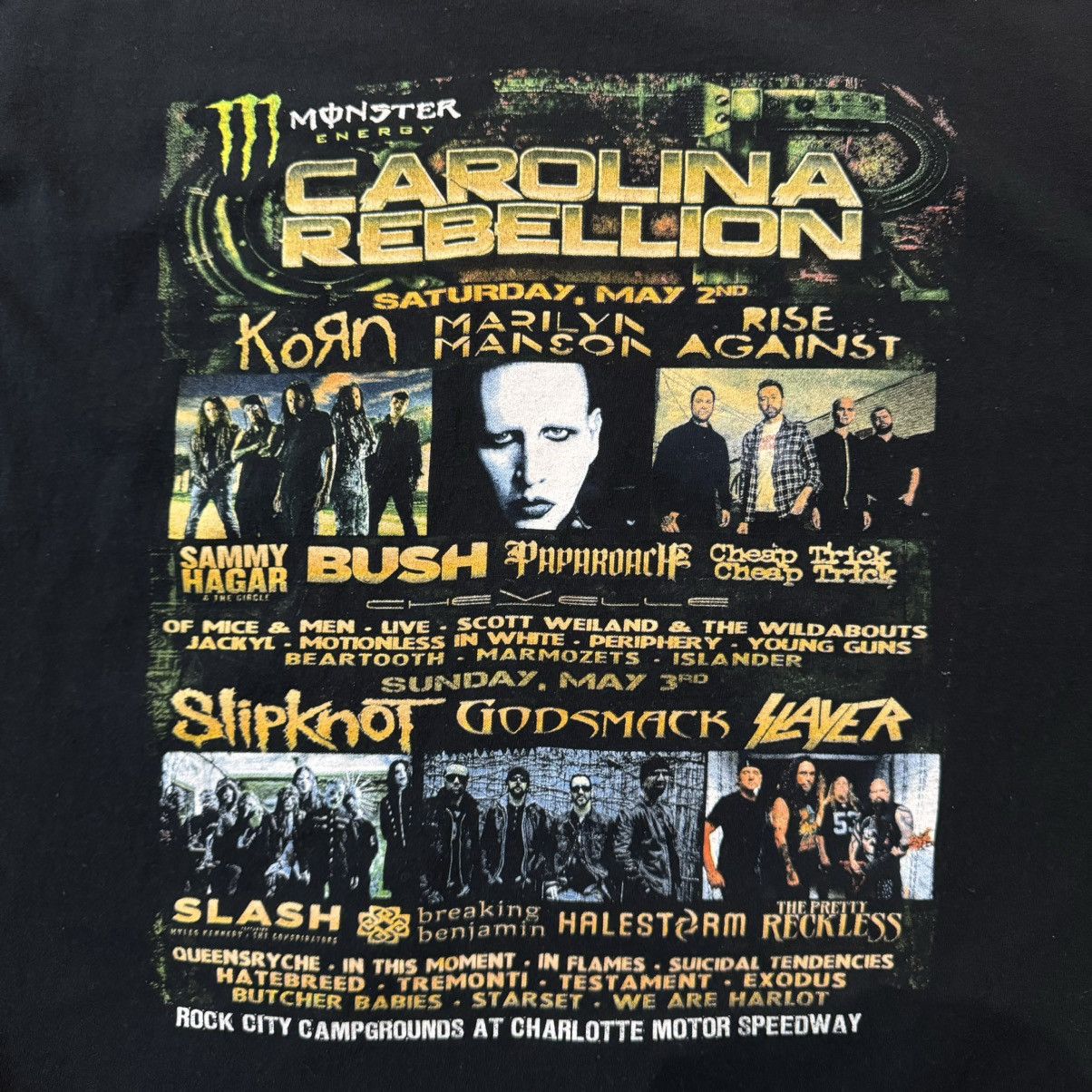 Band Tees × Vintage Carolina rebellion T shirt Size US XL / EU 56 / 4 - 3 Thumbnail