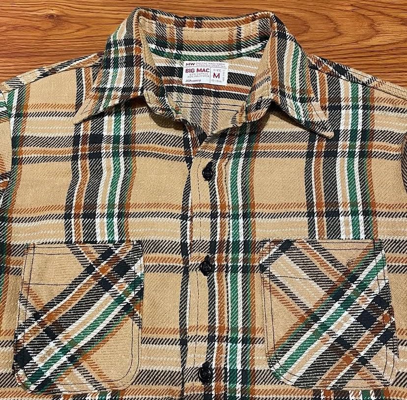 Big Mac Vintage 1970/1980 Big Mac Jc Penney Plaid Shirt Size US M / EU 48-50 / 2 - 3 Thumbnail