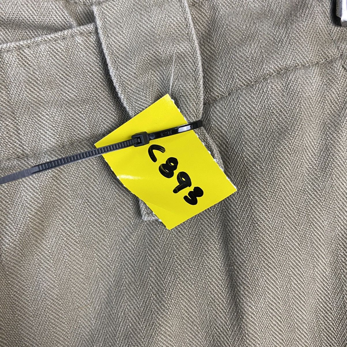 Japanese Brand DL Yokohama Staff Green Cargo Pants #C893 Size US 30 / EU 46 - 7 Thumbnail