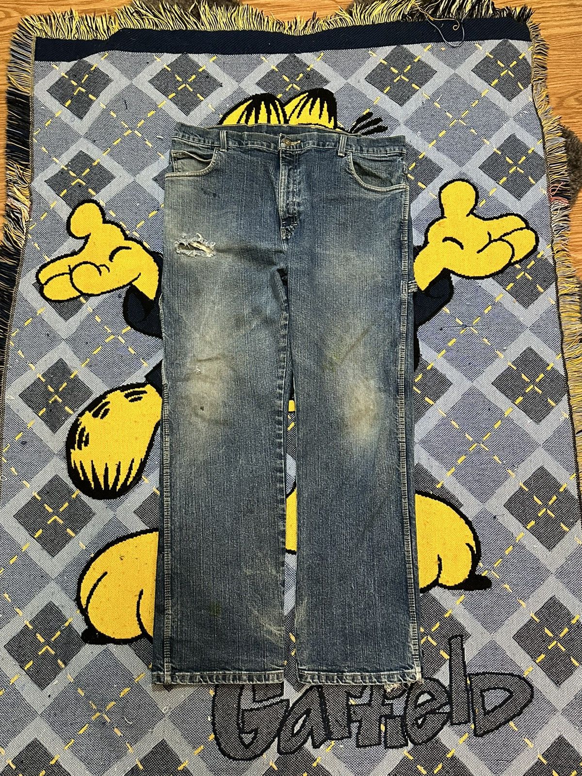Dickies Vintage Y2K Thrashed Dickies Carpenter Jeans Size US 36 / EU 52 - 3 Thumbnail