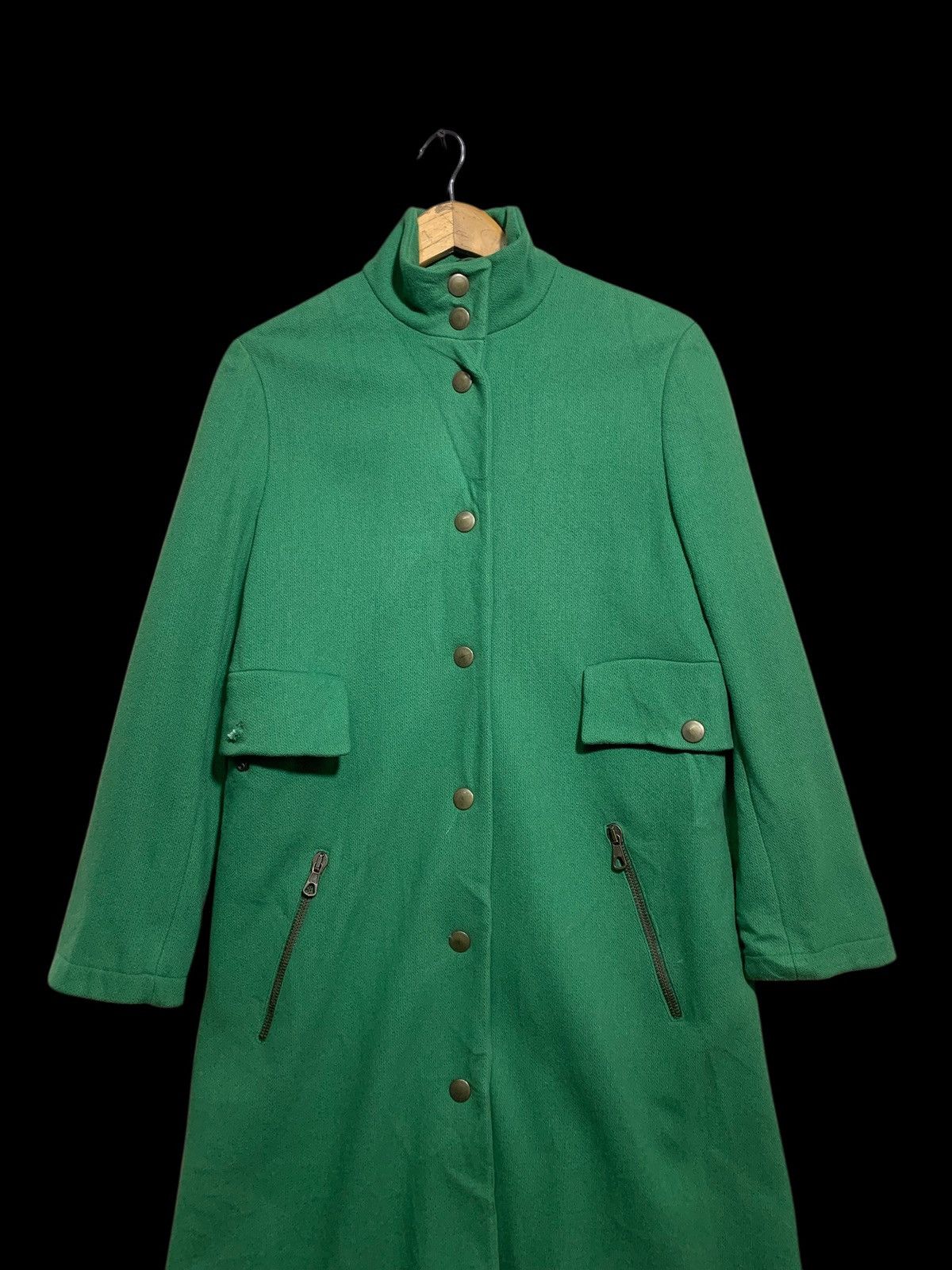 Miu Miu 🔥MIU MIU ITALY GREEN OVERCOATS JACKETS Size M / US 6-8 / IT 42-44 - 5 Thumbnail