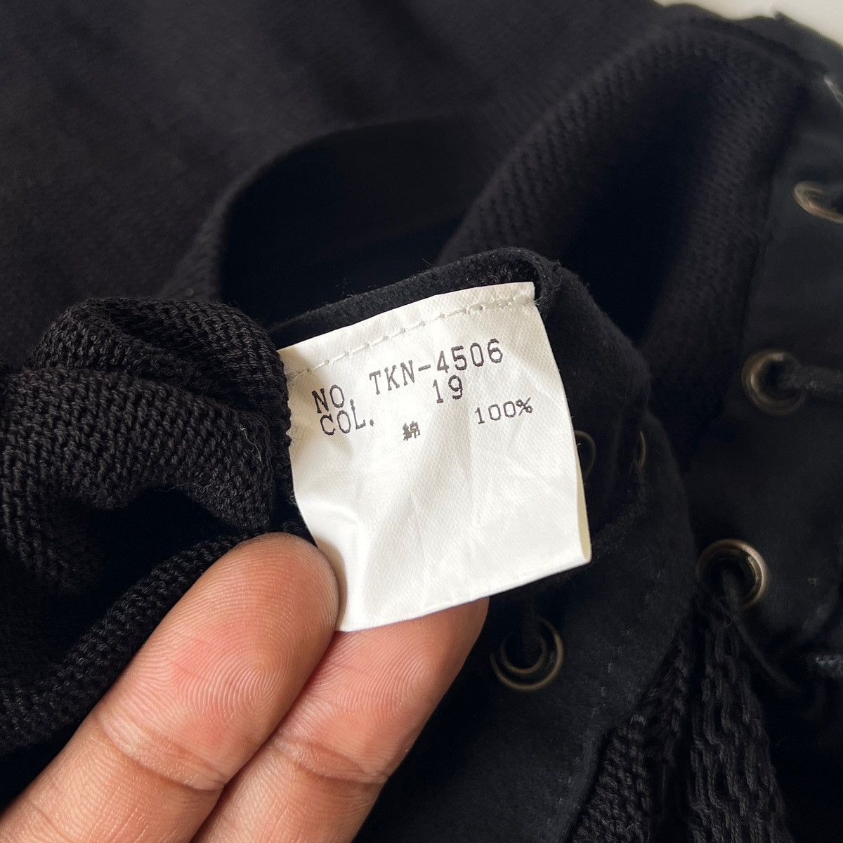 Japanese Brand Tornado Mart Black lace-up sleeveless Size US S / EU 44-46 / 1 - 6 Thumbnail