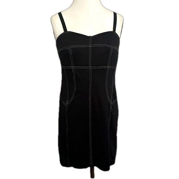 Other Paul Brial Black Bodycon Slip Dress - Medium 🇫🇷 Size M / US 6-8 / IT 42-44 - 3 Thumbnail