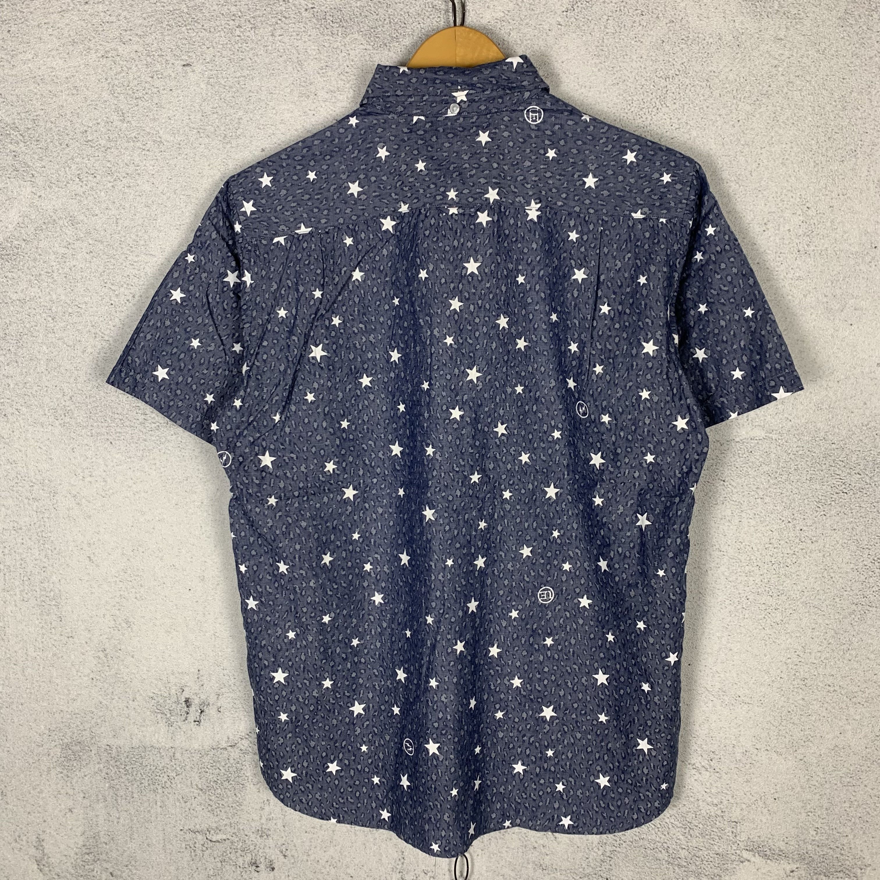 uniform experiment Uniform Experiment Sophnet Stars Logo Button Down Shirt Size US M / EU 48-50 / 2 - 2 Thumbnail