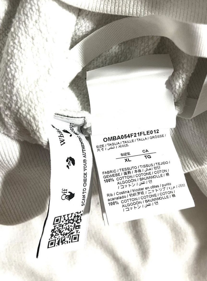 Off-White Off White Crewneck Sweatshirt Size US XL / EU 56 / 4 - 7 Thumbnail