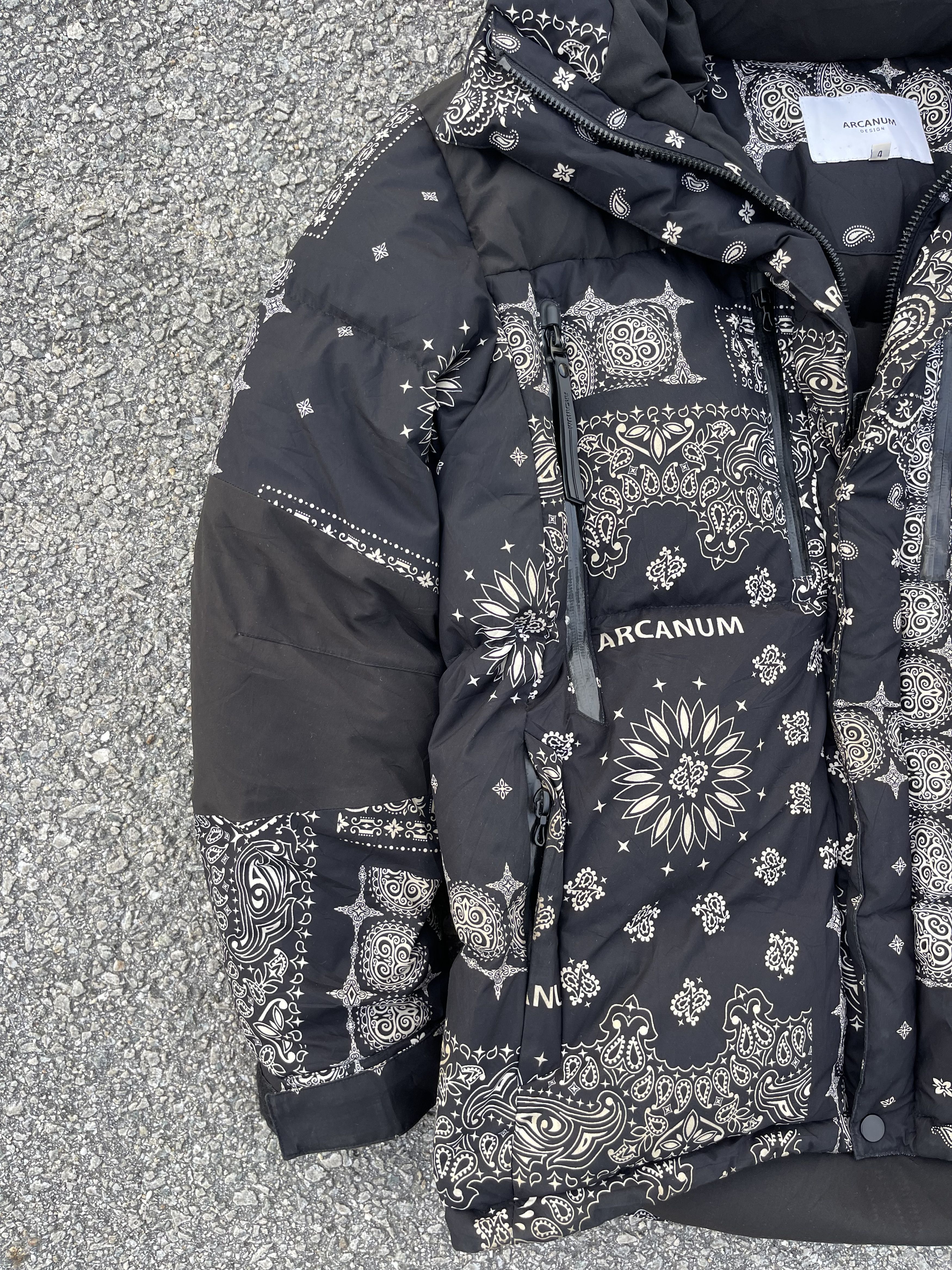 If Six Was Nine × JACKROSE Arcanum Design by Jack Rose Puffer Balaclava Size US XL / EU 56 / 4 - 3 Thumbnail