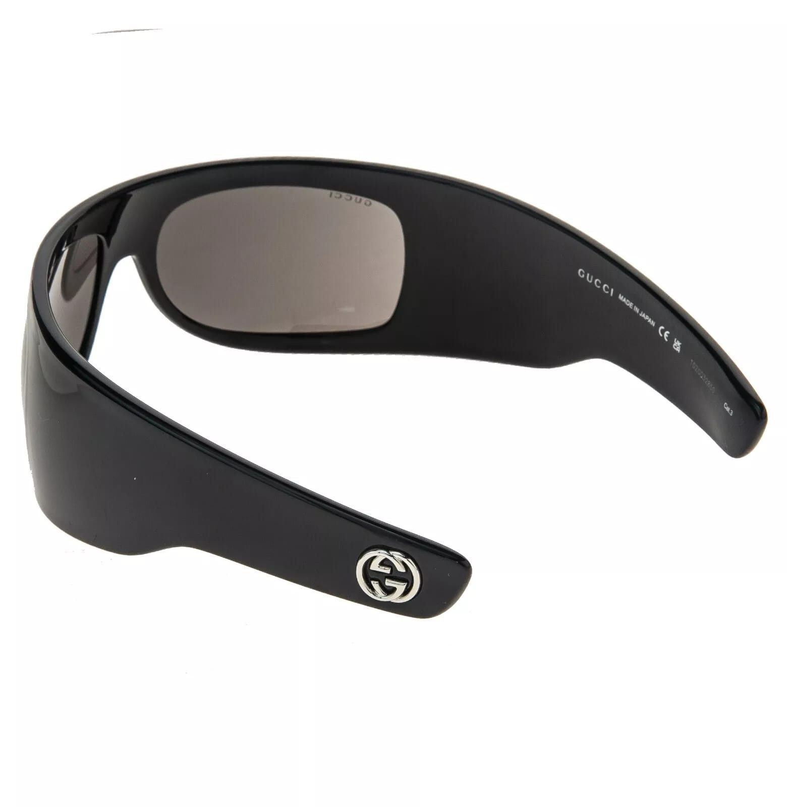 Gucci GUCCI 1633 Black Wrap Mask Unisex Fashion GG1633S 004 Size ONE SIZE - 7 Thumbnail