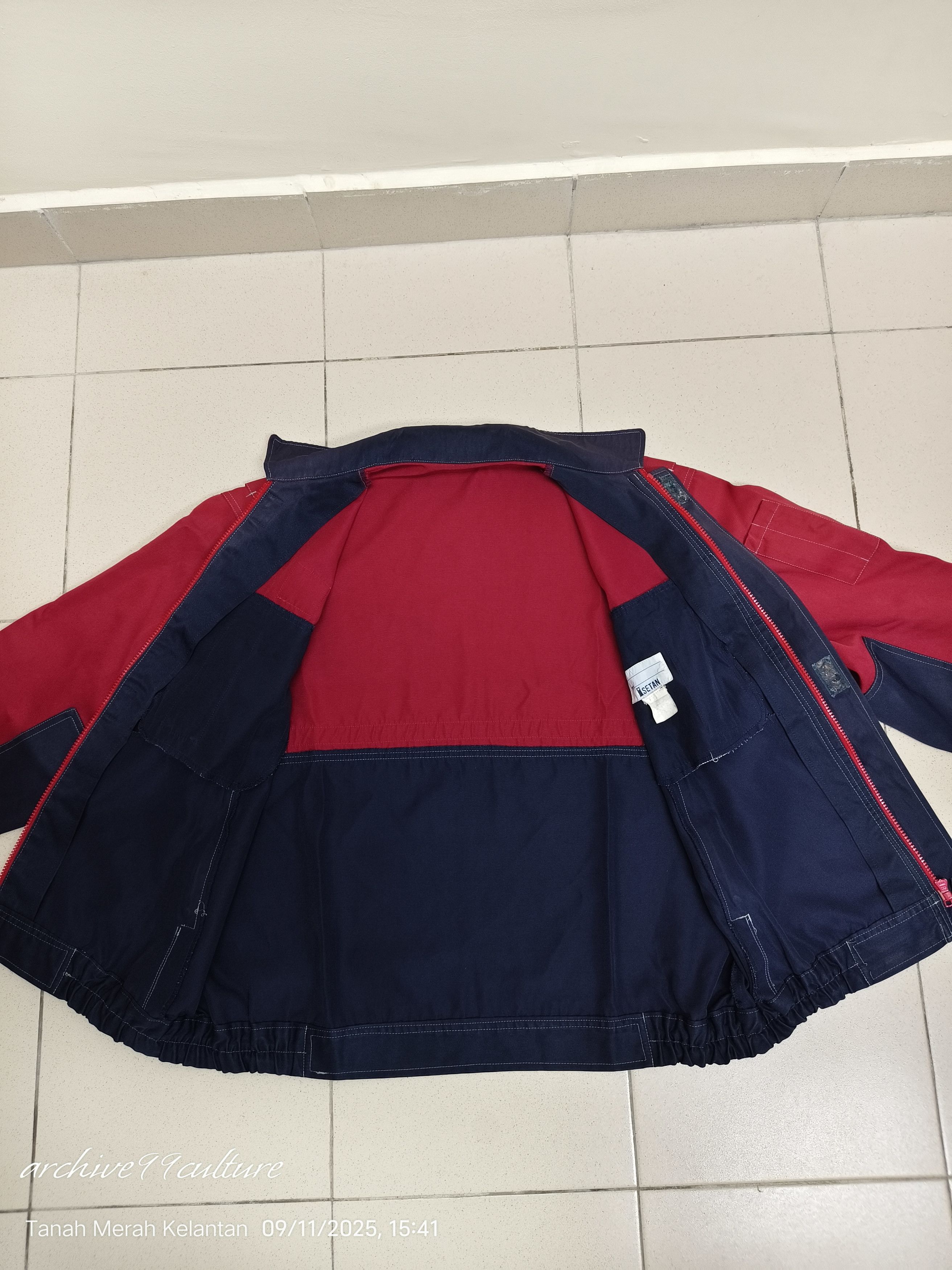 Mostly Heard Rarely Seen Vintage JDM Japan ENEOS Gas Heavy Duty Jacket Size US XL / EU 56 / 4 - 14 Thumbnail