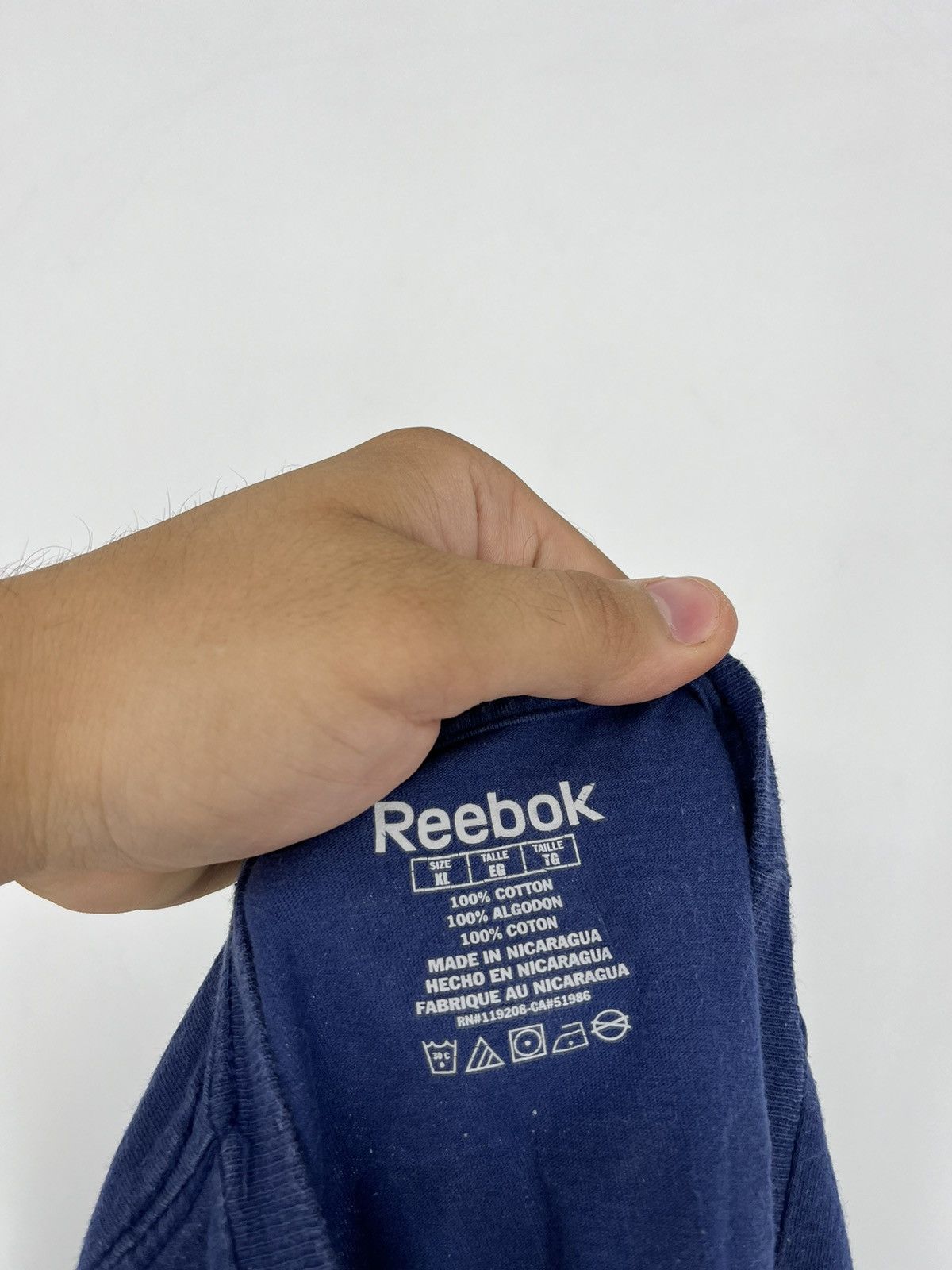 Reebok Reebok NHL T SHIRT Vancouver Canucks Henrik Sedin Size US XL / EU 56 / 4 - 12 Thumbnail