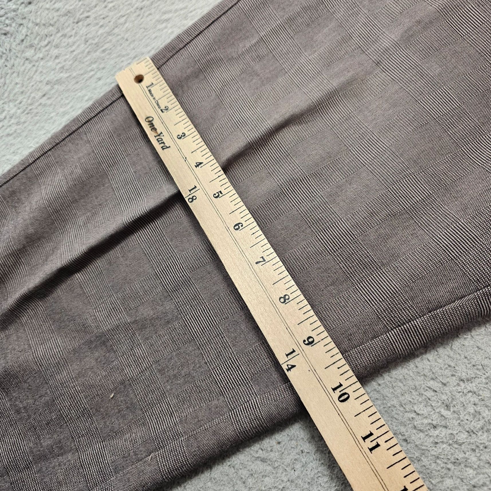 Peter Millar Peter Millar Dress Pants Mens 33 Taupe Glen Check Flat Front Straight Cotton Size US 33 - 6 Thumbnail