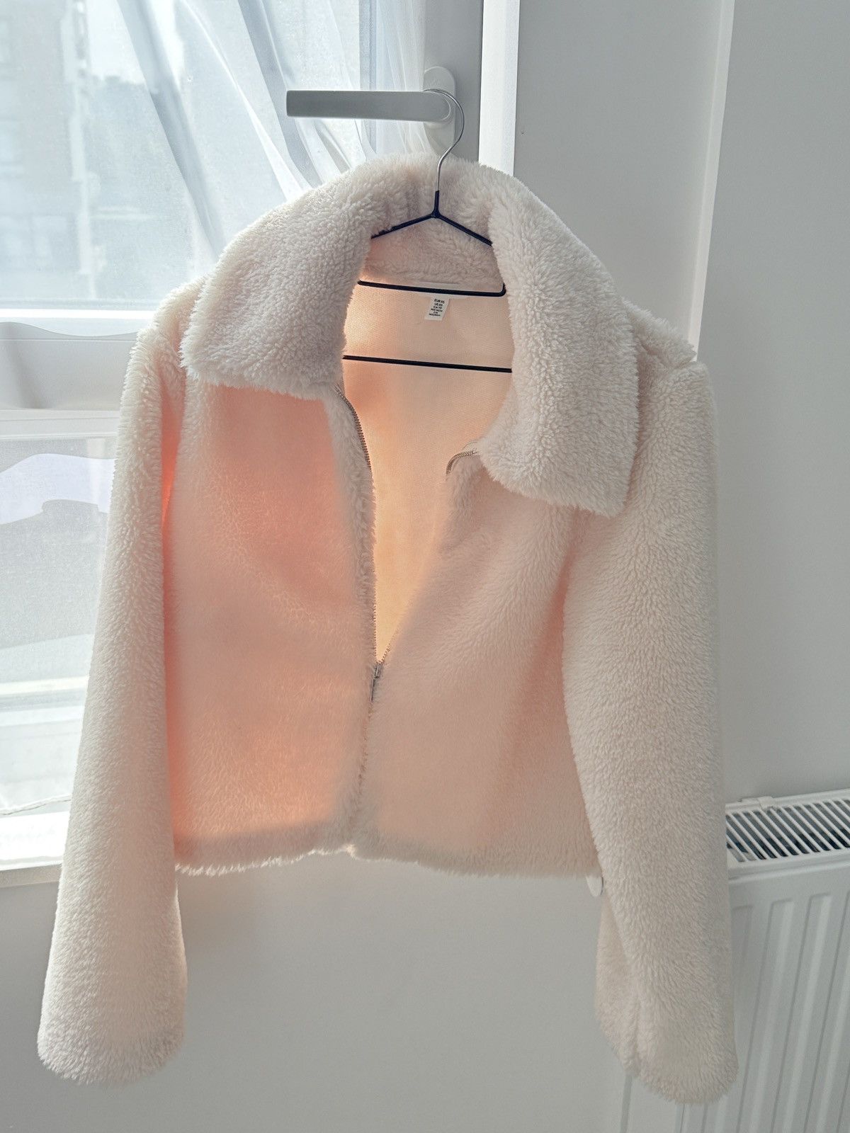 H&M H&m white fur jacket Size XS / US 0-2 / IT 36-38 - 3 Thumbnail