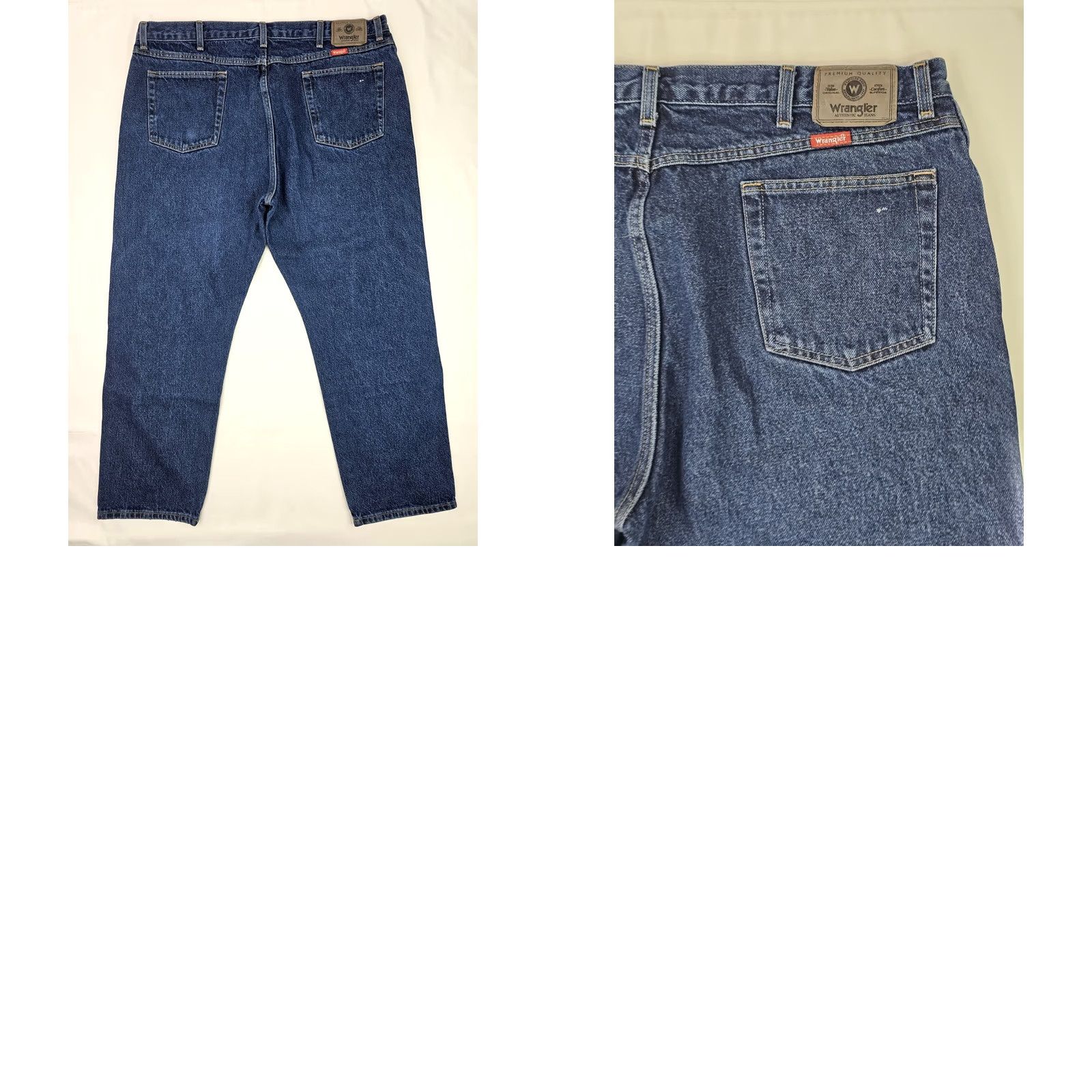 Wrangler Wrangler Jeans Regular Fit Straight Blue 40x29 Men EUC Denim Cotton 5-Pocket Wrangler Brand Jeans Size US 40 / EU 56 - 8 Thumbnail