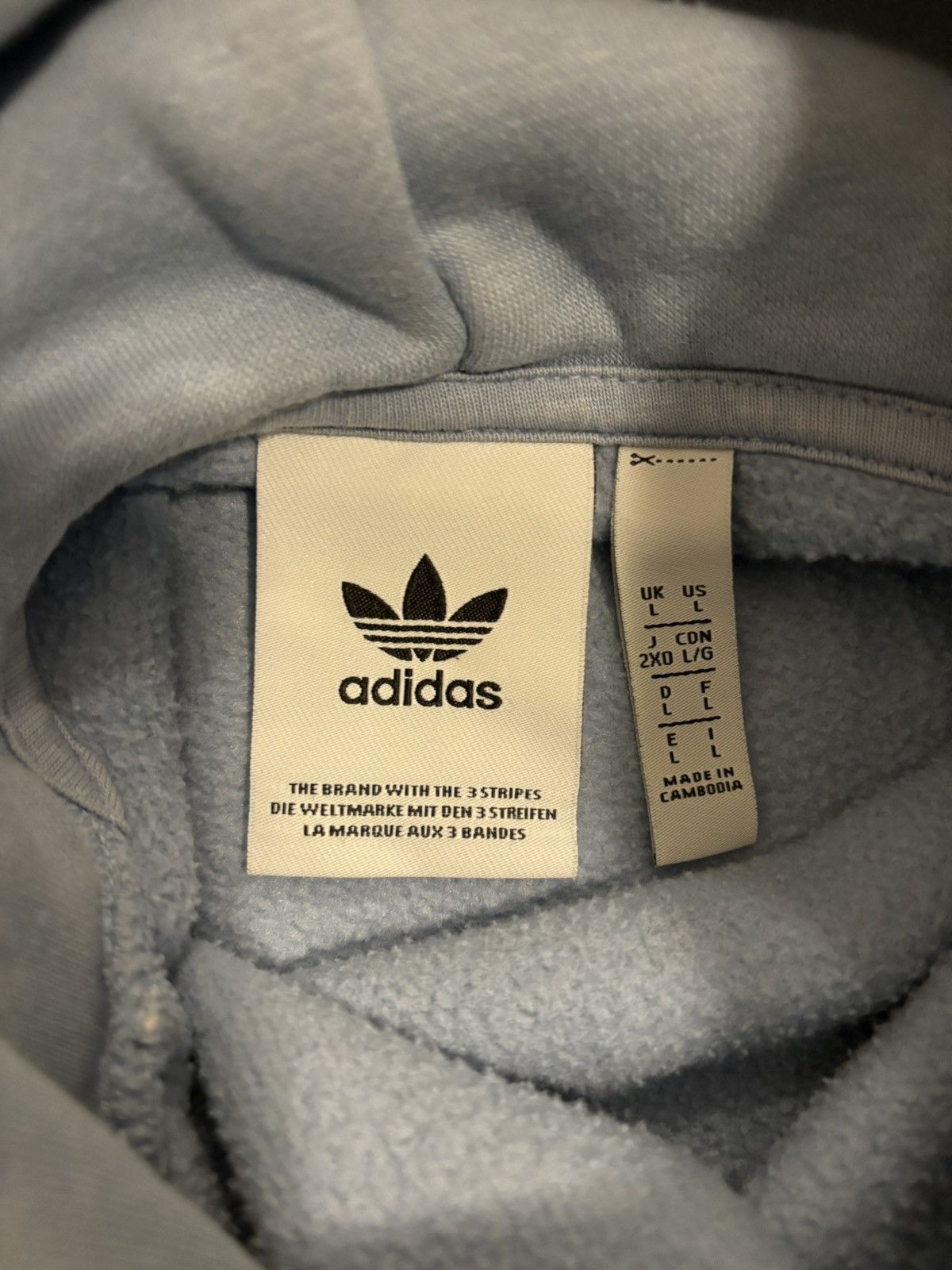 Adidas Adidas puff logo hoodie L Size US L / EU 52-54 / 3 - 3 Thumbnail