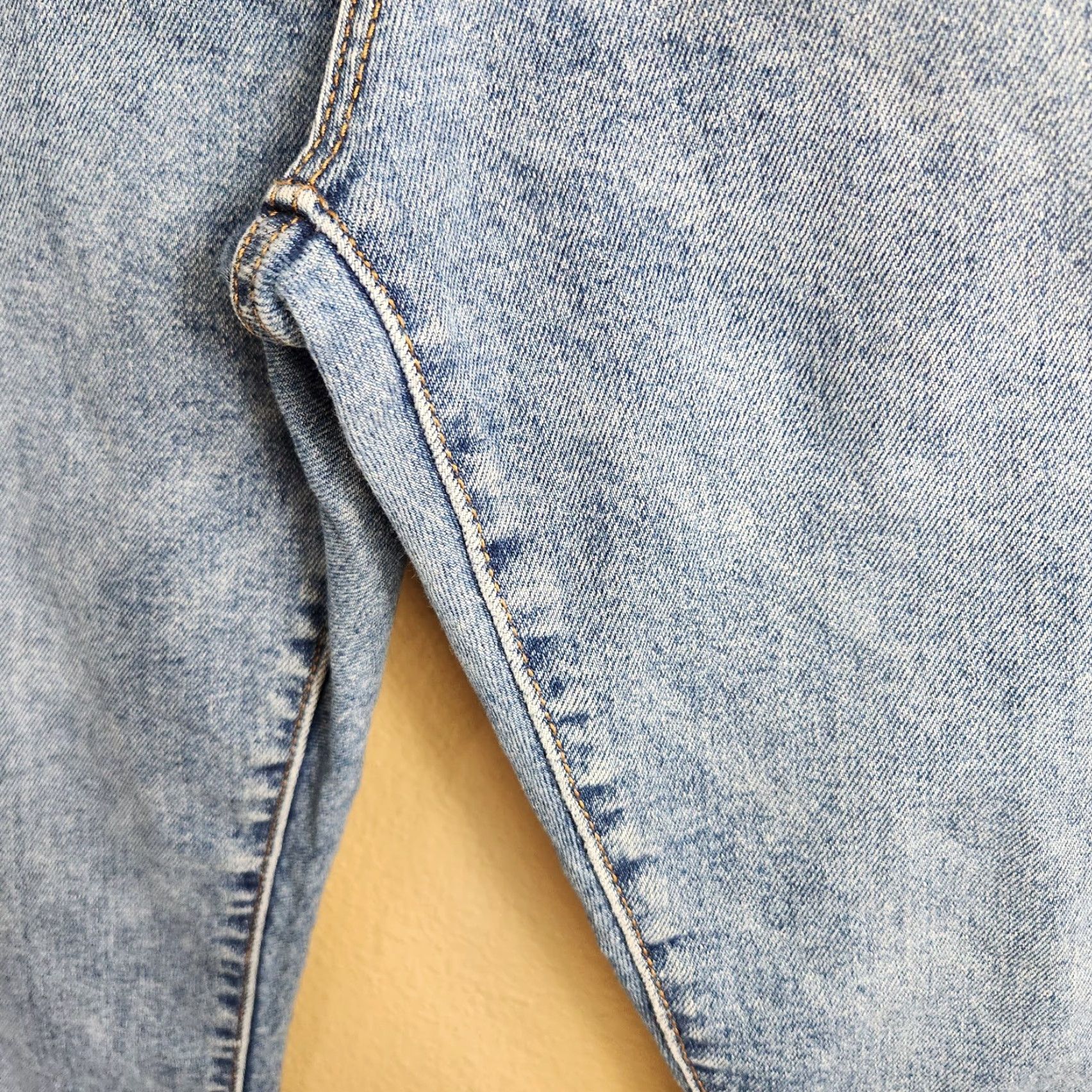 Levi's Levi's Wedgie Fit Jeans |31x28| Button Fly Straight Denim Blue 90s Womens Levis Size 24" / US 00 / IT 34 - 6 Thumbnail
