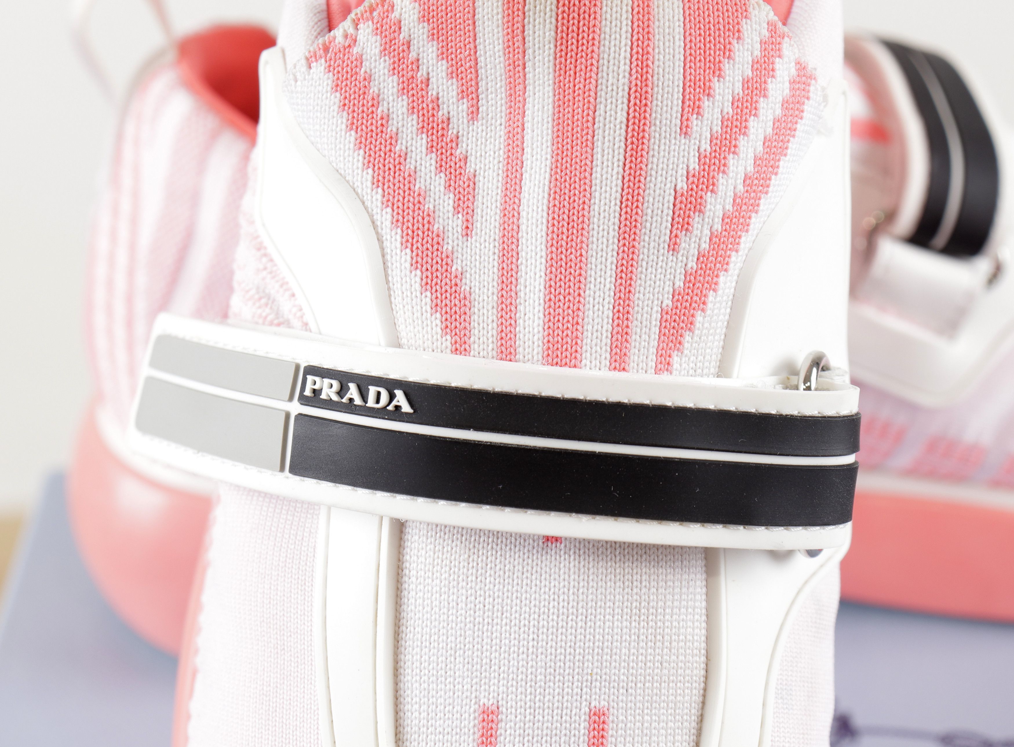Prada Women's PRADA Cloudbust Pink Fabric Sneakers Size 38 Size US 8 / IT 38 - 11 Thumbnail