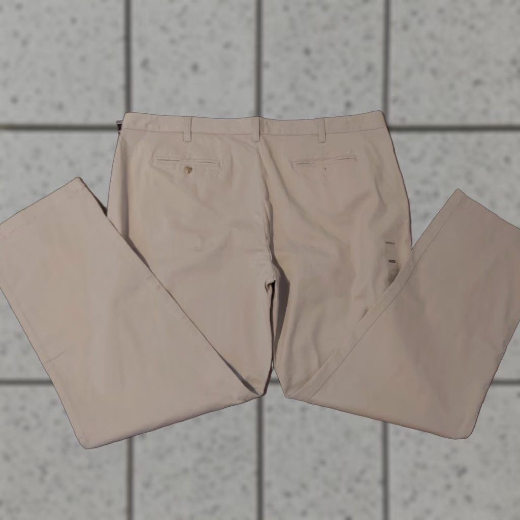 Nautica Nautica Pants Khakis 42x32 Beige Mens Chinos Trousers Dress Slack Trouser Regular Size 42 Mens Size US 42 / EU 58 - 1 Thumbnail