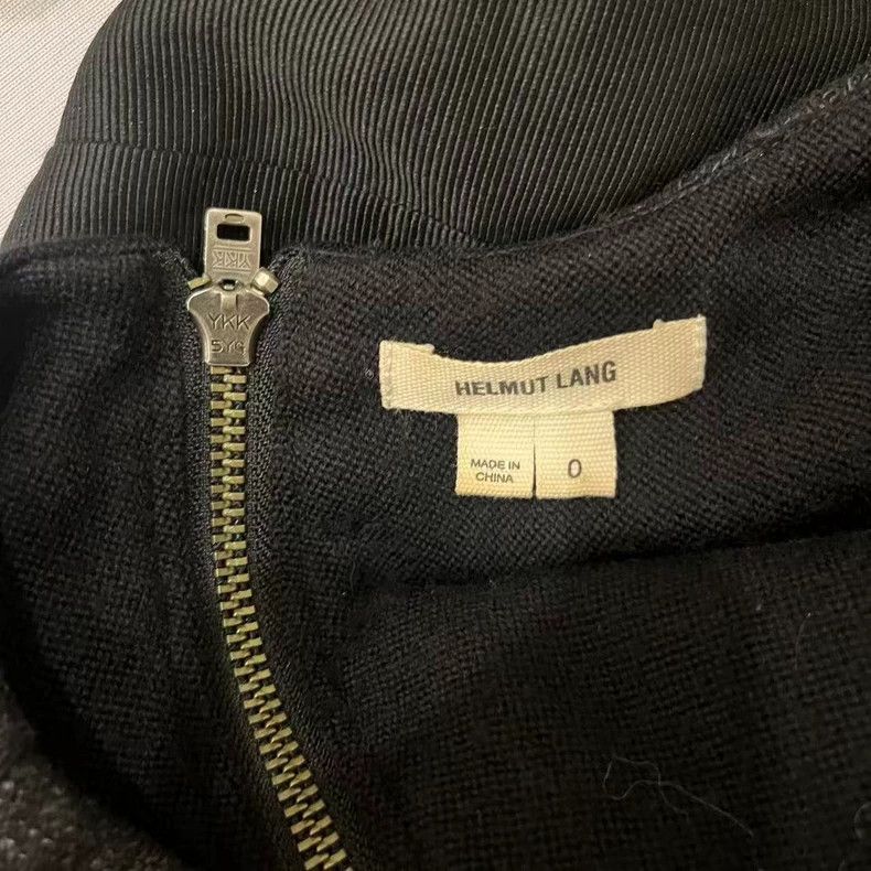 Helmut Lang HELMUT LANG size0 Black Alien Fit dress Size S / US 4 / IT 40 - 8 Thumbnail