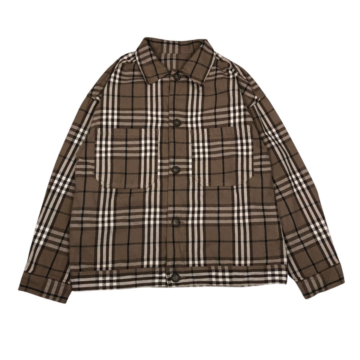Japanese Brand 🔥VINTAGE CHORE WORK JACKET TARTAN DESIGN GU ISSEY MIYAKE Size US L / EU 52-54 / 3 - 1 Thumbnail