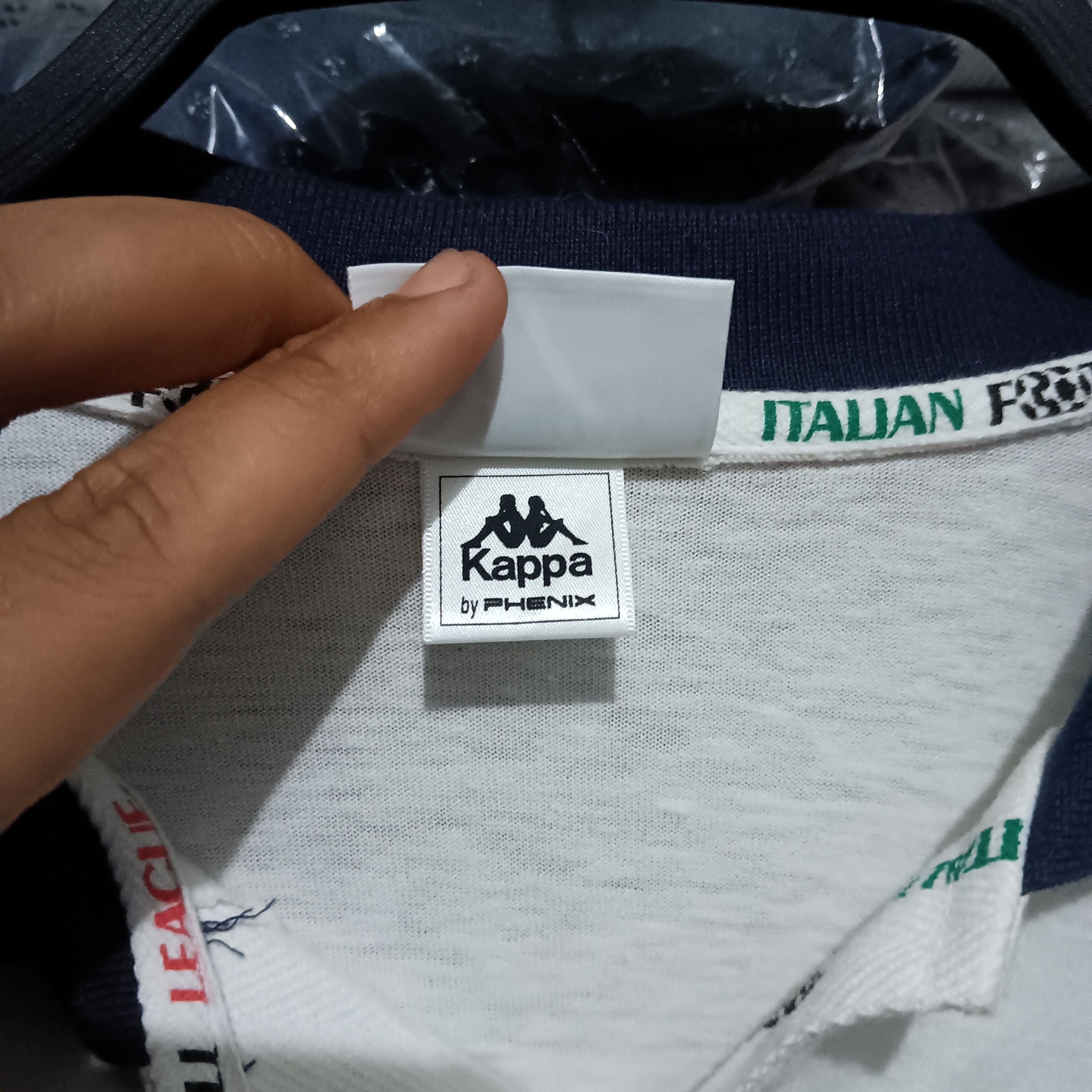 Kappa Vintage Kappa GENOA serie A polo shirt Size US L / EU 52-54 / 3 - 5 Thumbnail